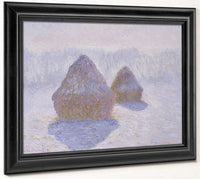 Haystacks (Effect Of Snow And Sun) By Claude Monet Phoenix 4x3