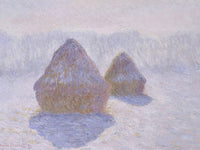 Haystacks (Effect Of Snow And Sun) By Claude Monet Phoenix 4x3