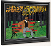 Man By On By A By Bench By Self By Portrait By Horace By Pippin Phoenix 4x3