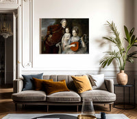 Portrait Of The Edward Lloyd Family By Charles Willson Peale Phoenix 4x3