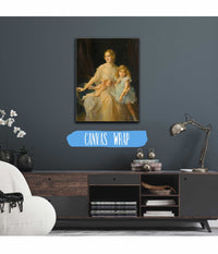 Portrait Of Mrs Claude Leigh And Miss Virginia Leigh by Philip Alexius De Laszlo