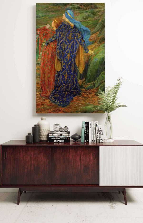 In Awe by Edwin Austin Abbey Posters, Prints, & Visual Artwork