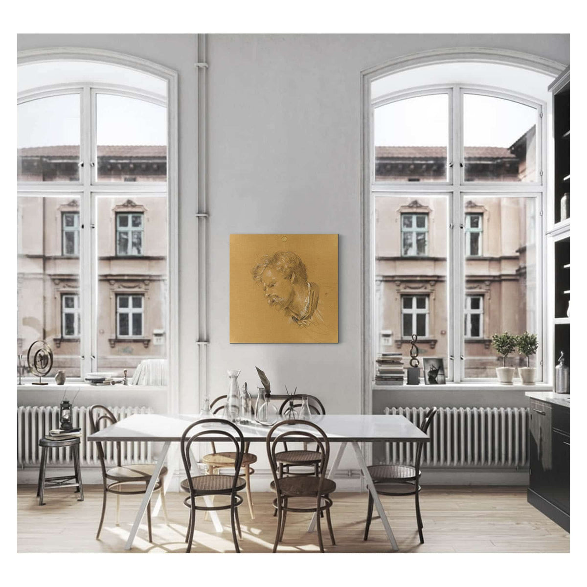 Kopfstudie Zur Szene Aus Dem Tiroler Freiheitskampf by Johann Peter Krafft Posters, Prints, & Visual Artwork