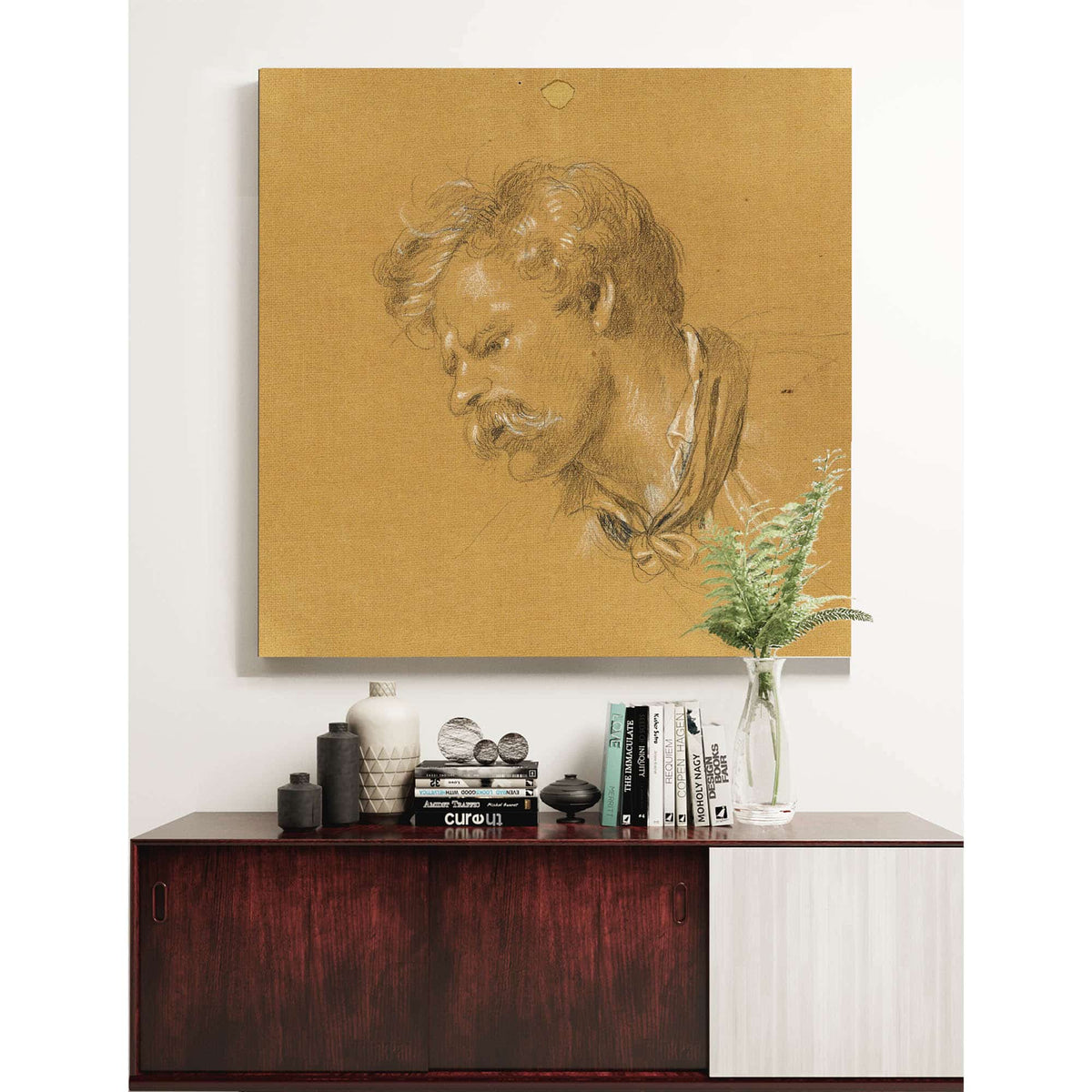 Kopfstudie Zur Szene Aus Dem Tiroler Freiheitskampf by Johann Peter Krafft Posters, Prints, & Visual Artwork