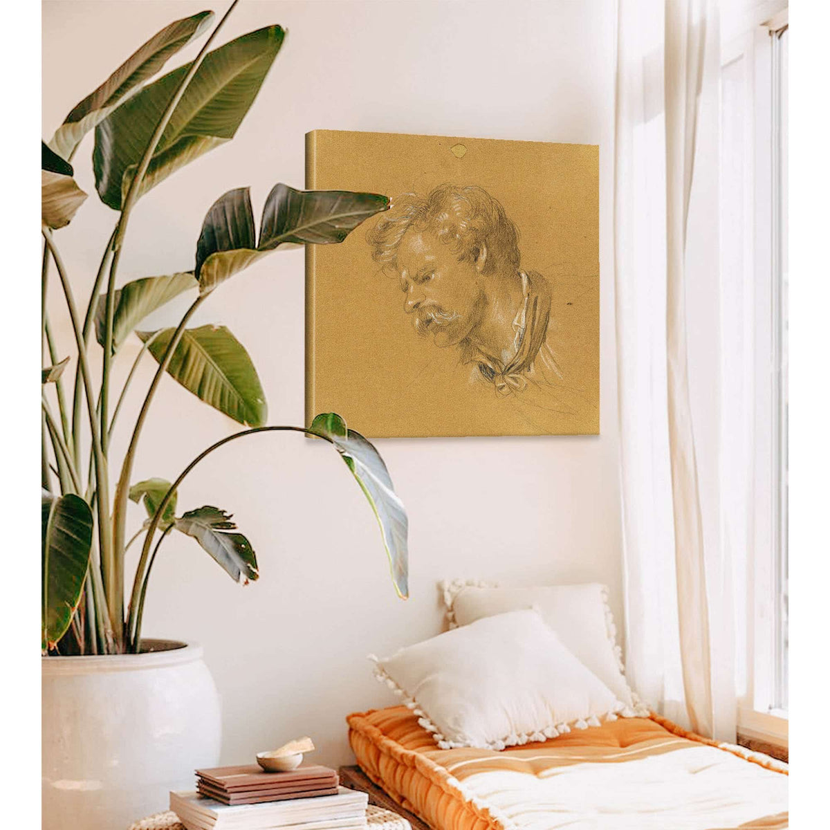 Kopfstudie Zur Szene Aus Dem Tiroler Freiheitskampf by Johann Peter Krafft Posters, Prints, & Visual Artwork