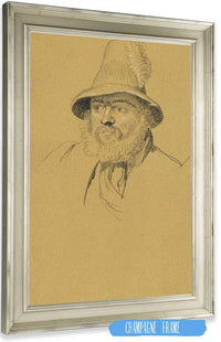 Kopfstudie Zur Szene Aus Dem Tiroler Freiheitskampf by Johann Peter Krafft Posters, Prints, & Visual Artwork