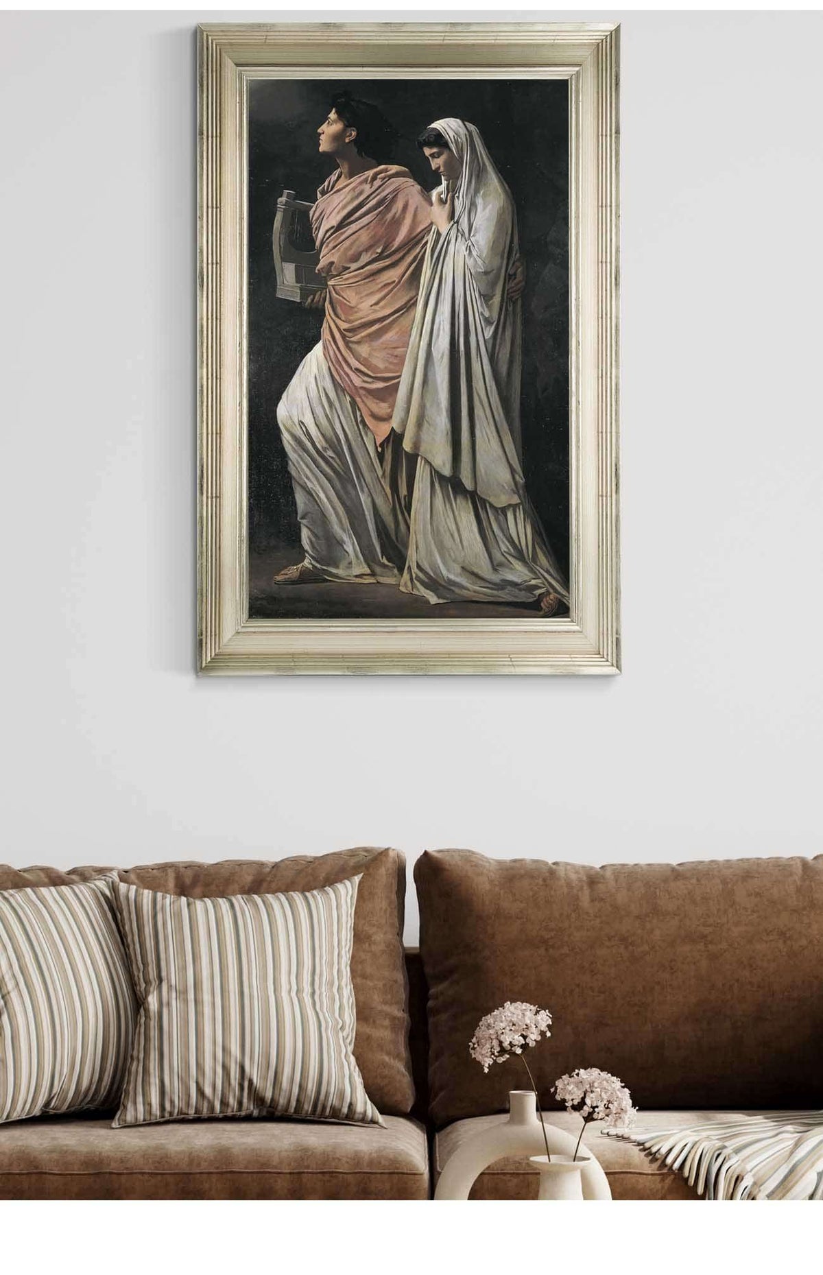 Orpheus And Eurydice by Anselm Feuerbach Posters, Prints, & Visual Artwork