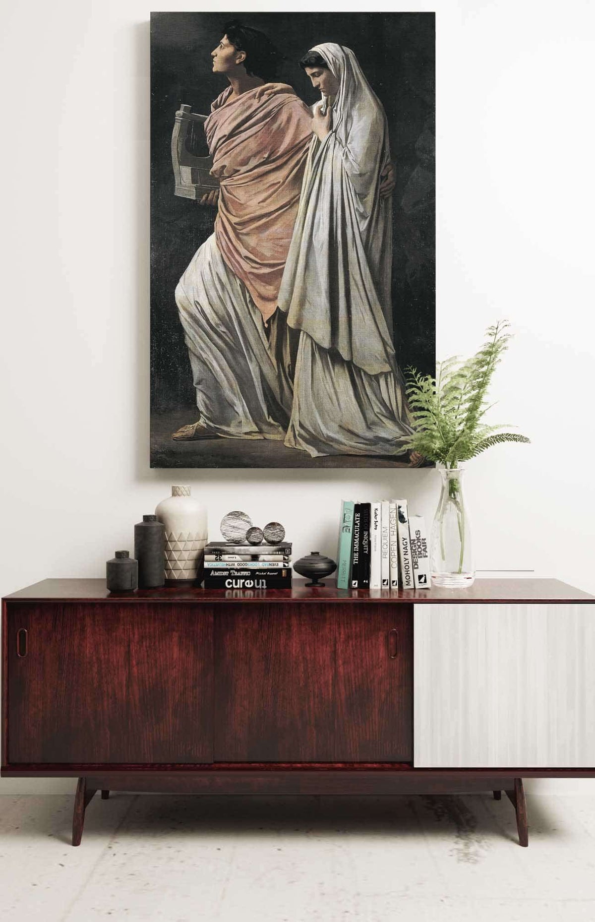 Orpheus And Eurydice by Anselm Feuerbach Posters, Prints, & Visual Artwork