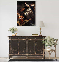 Saint Thomas Aquinas Preaching Trust In God During The Storm by Ary Scheffer