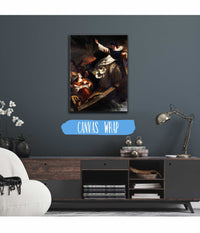 Saint Thomas Aquinas Preaching Trust In God During The Storm by Ary Scheffer