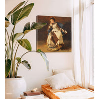 Seated Lady With A Book by Albert Von Keller