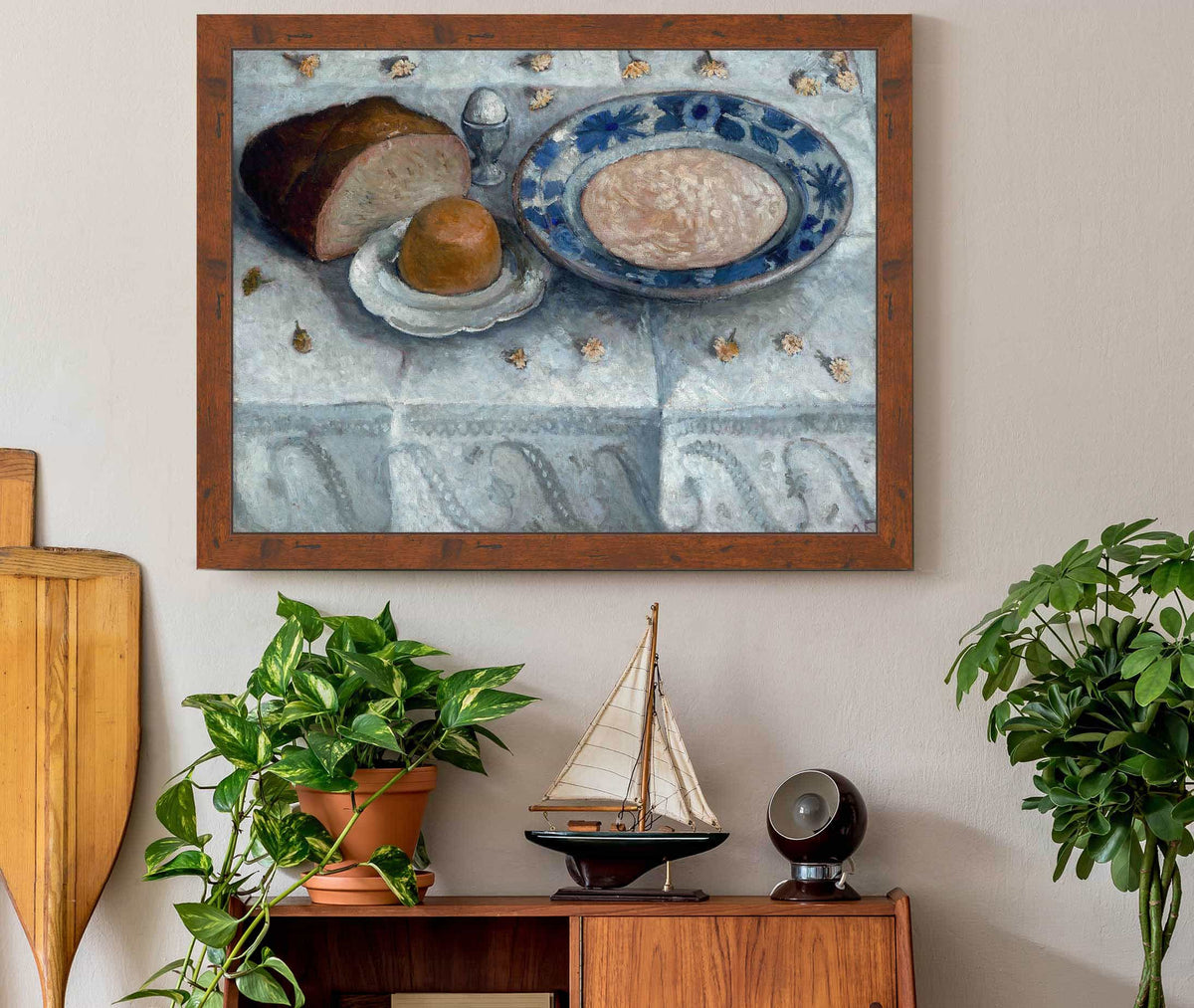 Still Life With Milk Soup Breakfast Table by Paula Modersohn Becker