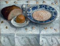 Still Life With Milk Soup Breakfast Table by Paula Modersohn Becker