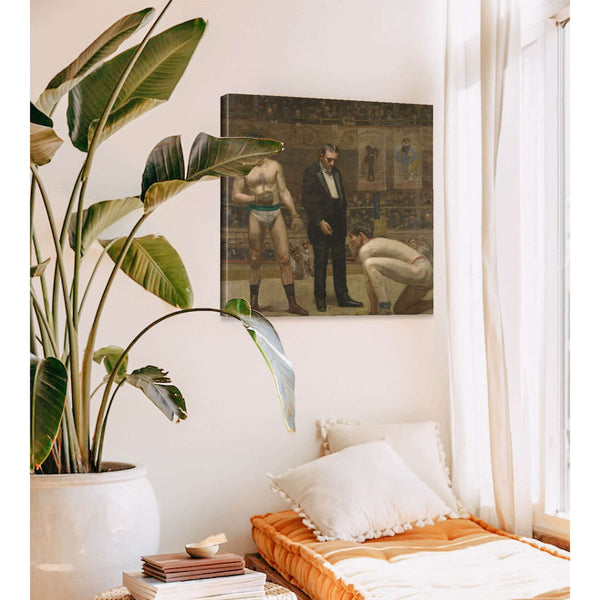 Taking The Count by Thomas Eakins