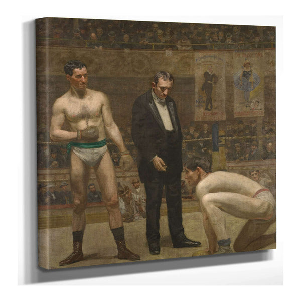 Taking The Count by Thomas Eakins