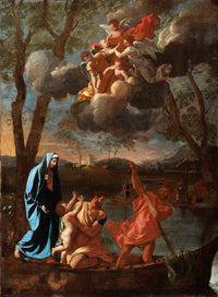 The Return Of The Holy Family To Nazareth by Nicolas Poussin