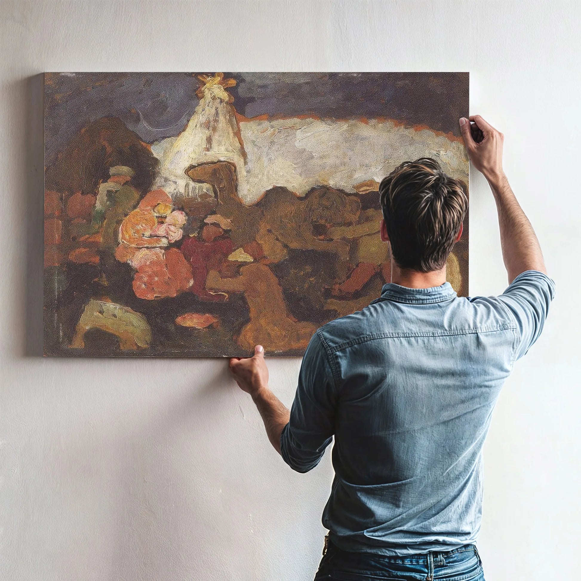 Adoration Of The Magi By Paula Modersohn Becker Fine Art Print
