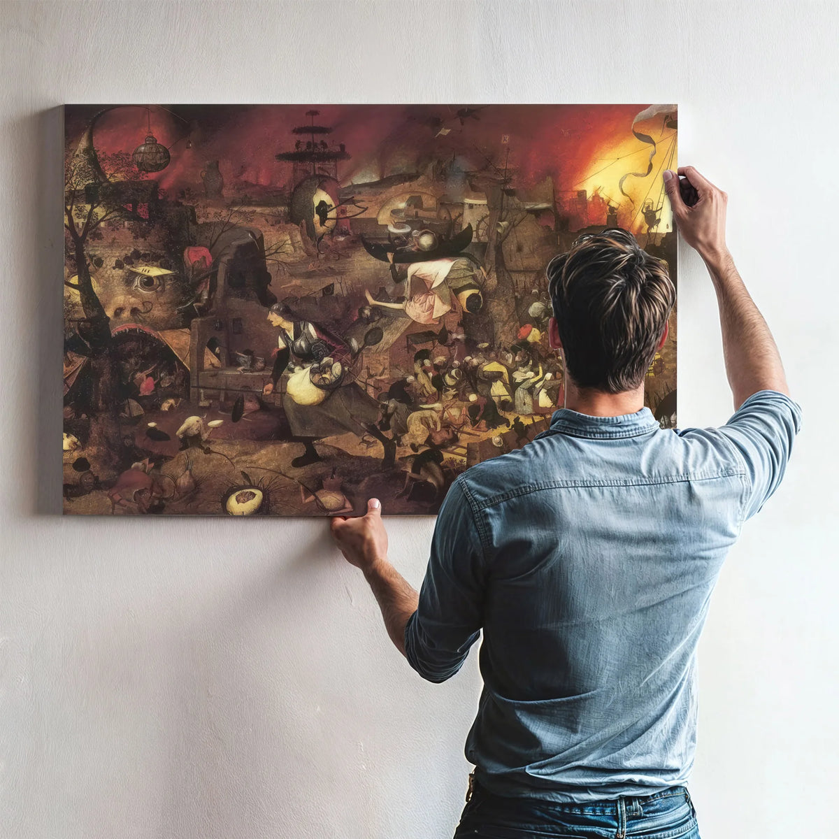 Dulle Griert ( Mad Meg) By Pieter Bruegel Fine Art Print