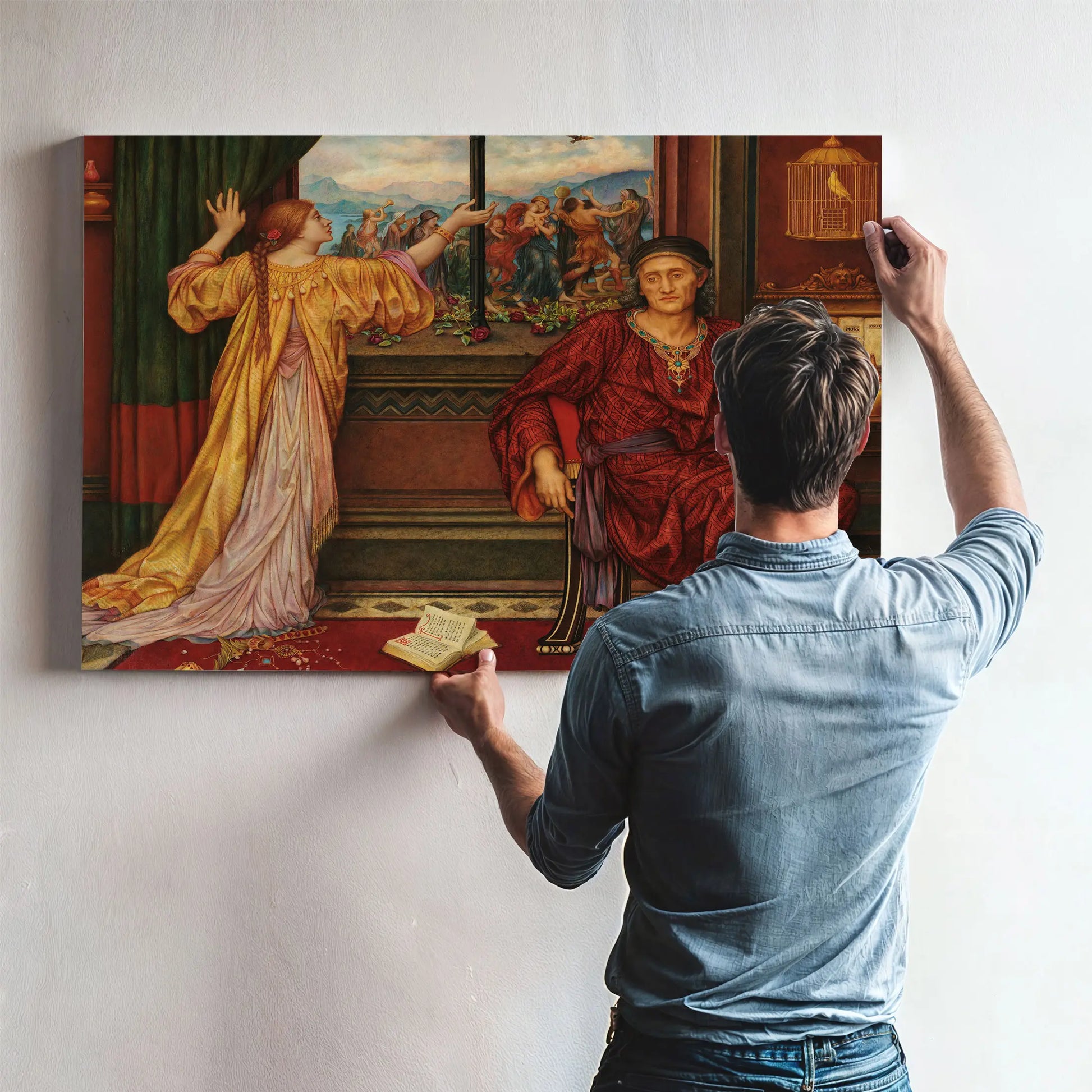 The Gilded Cage by Evelyn De Morgan