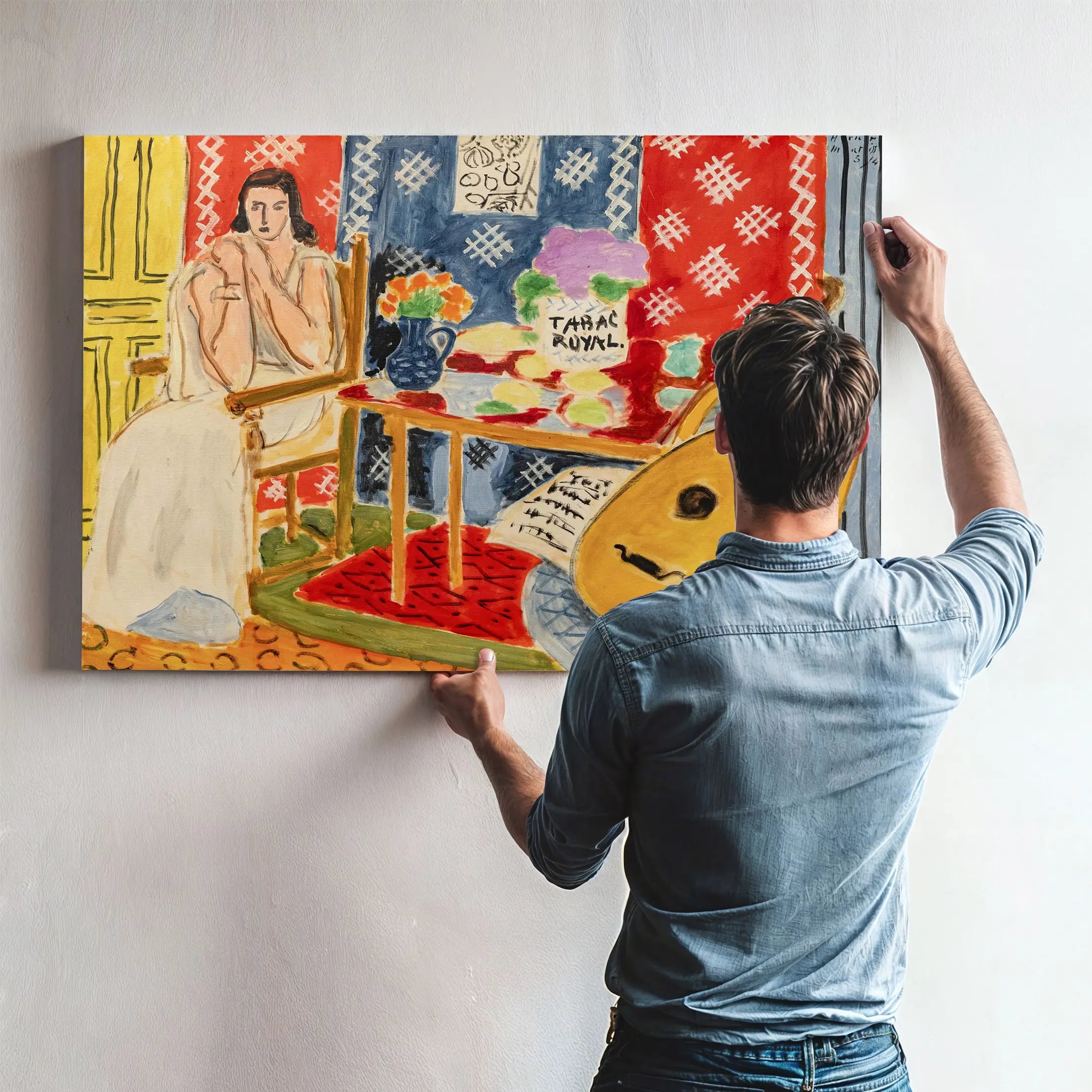 The Lute by Henri Matisse