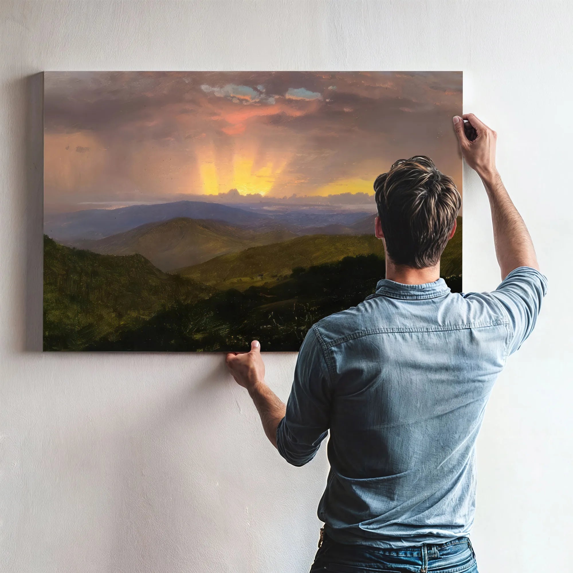 Sunset Jamaica By Frederic Edwin Church Fine Art Print