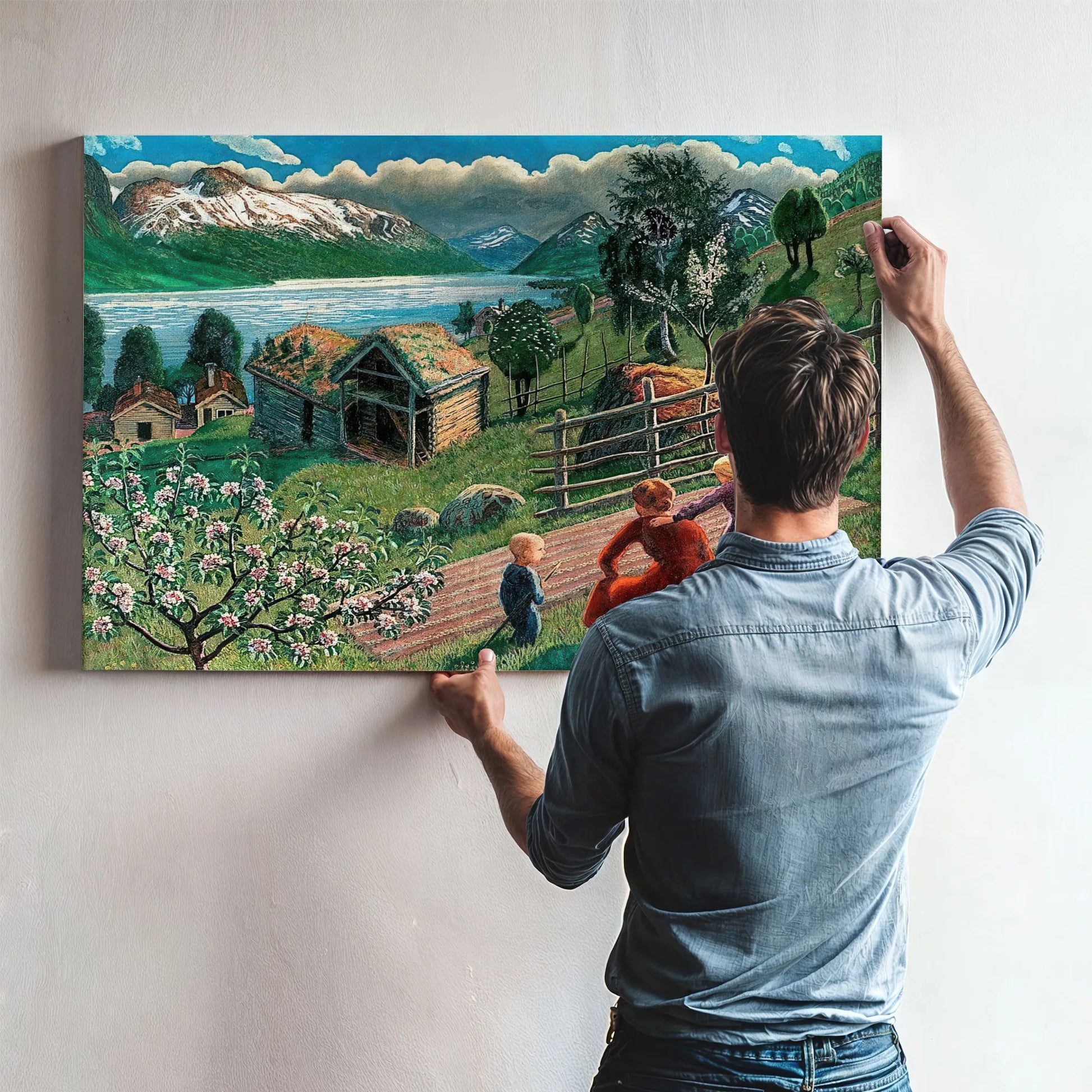 Sandalstrand 2 By Nicolai Astrup Fine Art Print
