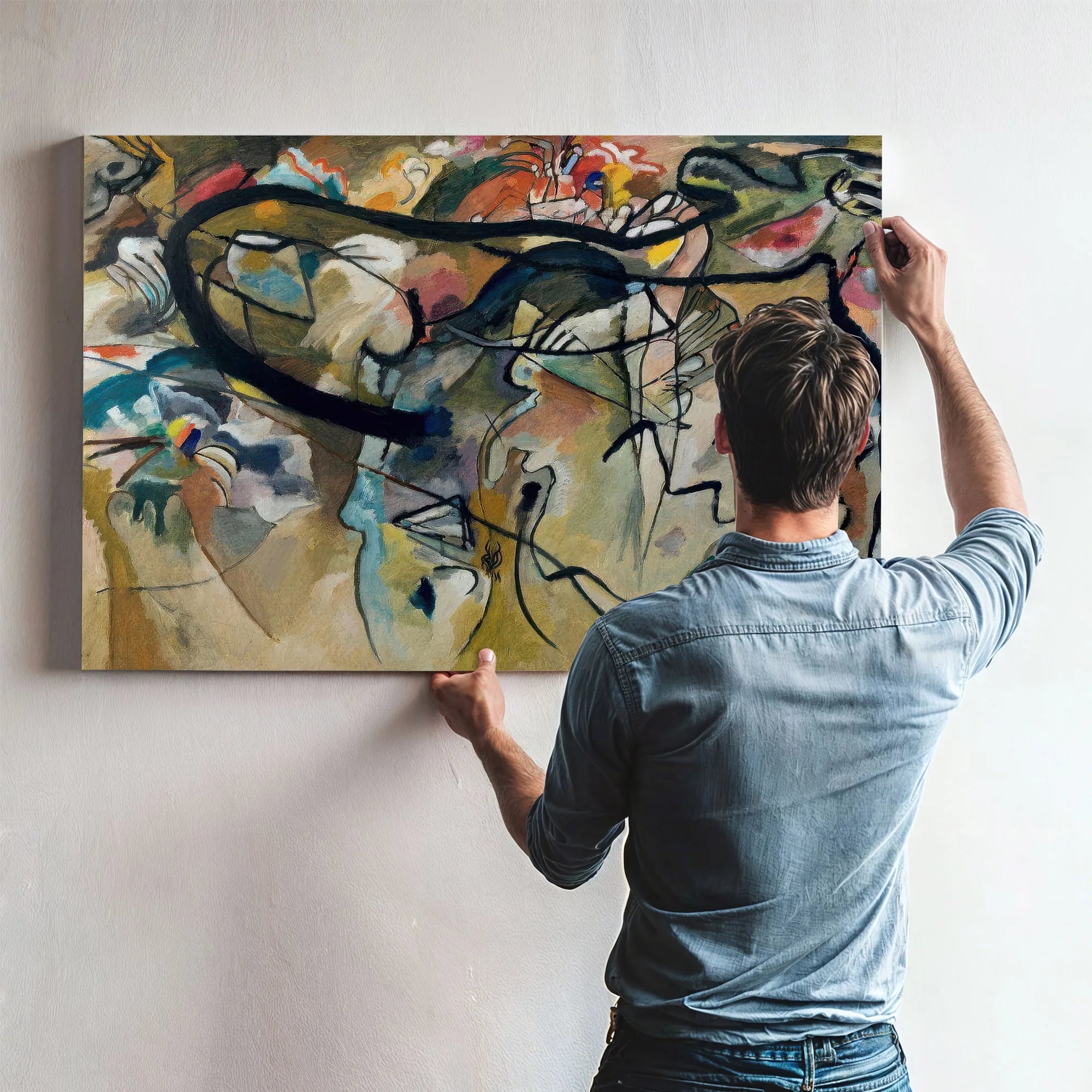 Composition 5 1911 By Wassily Kandinsky Fine Art Print