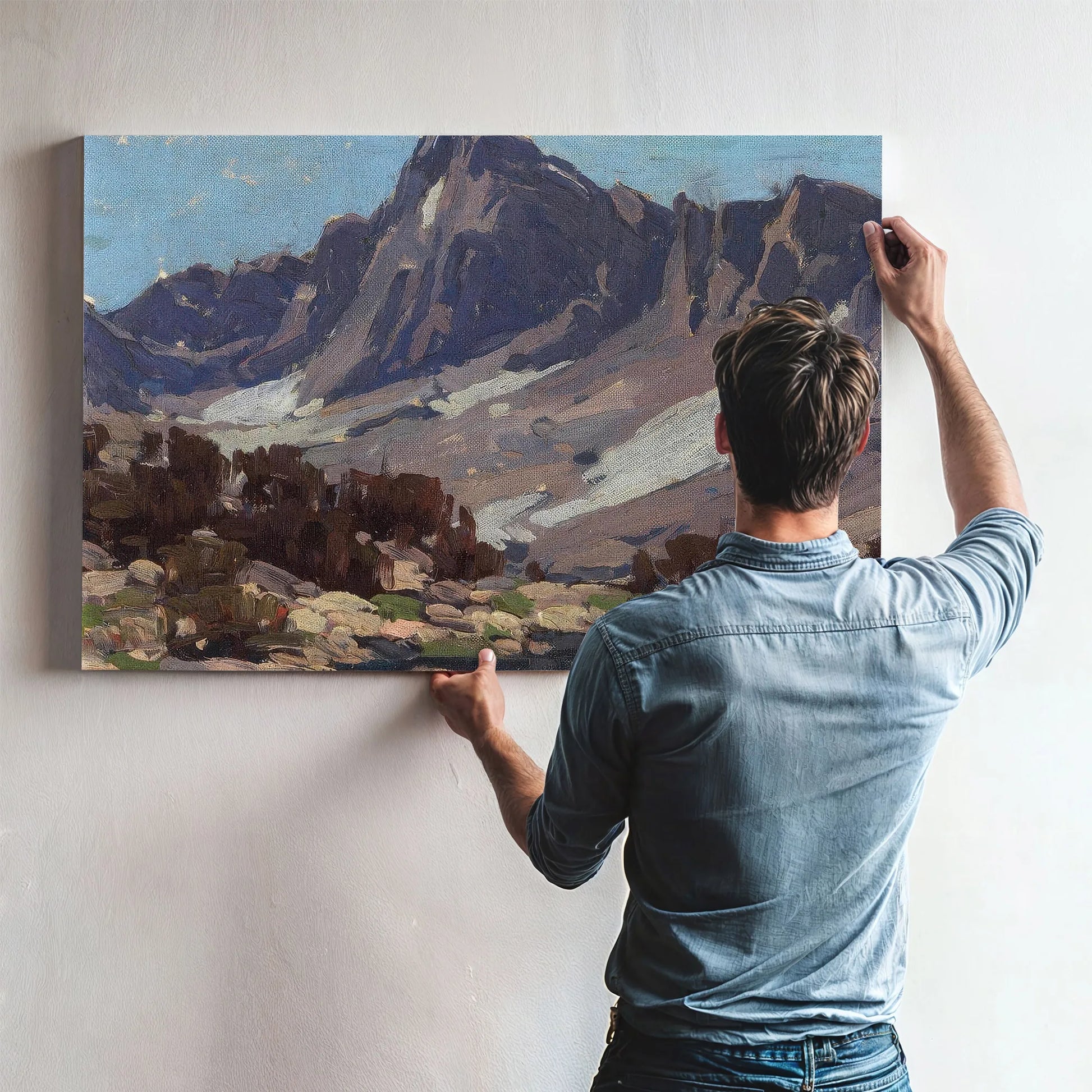Sierra Landscape By Edgar Payne Fine Art Print