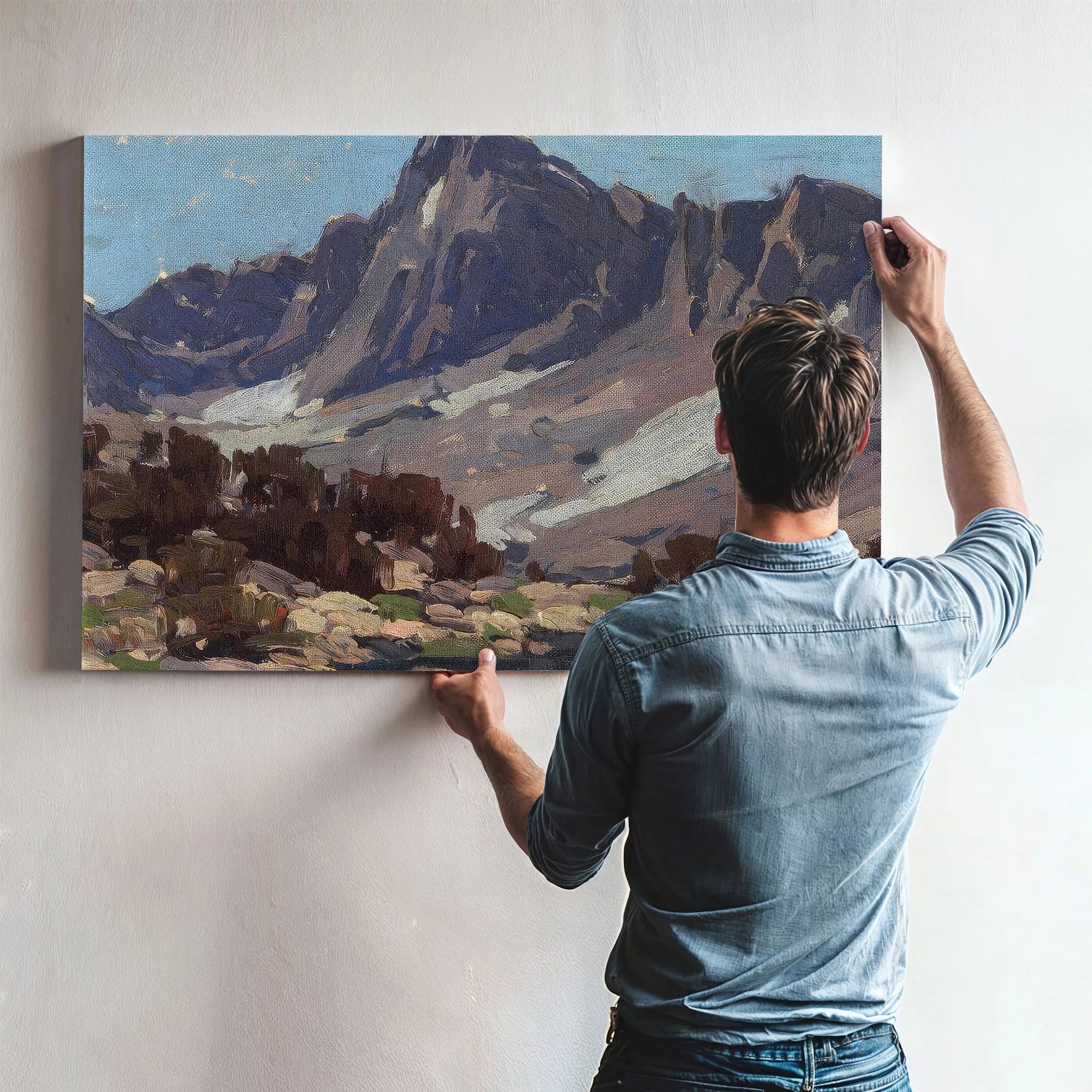 Sierra Landscape By Edgar Payne Fine Art Print