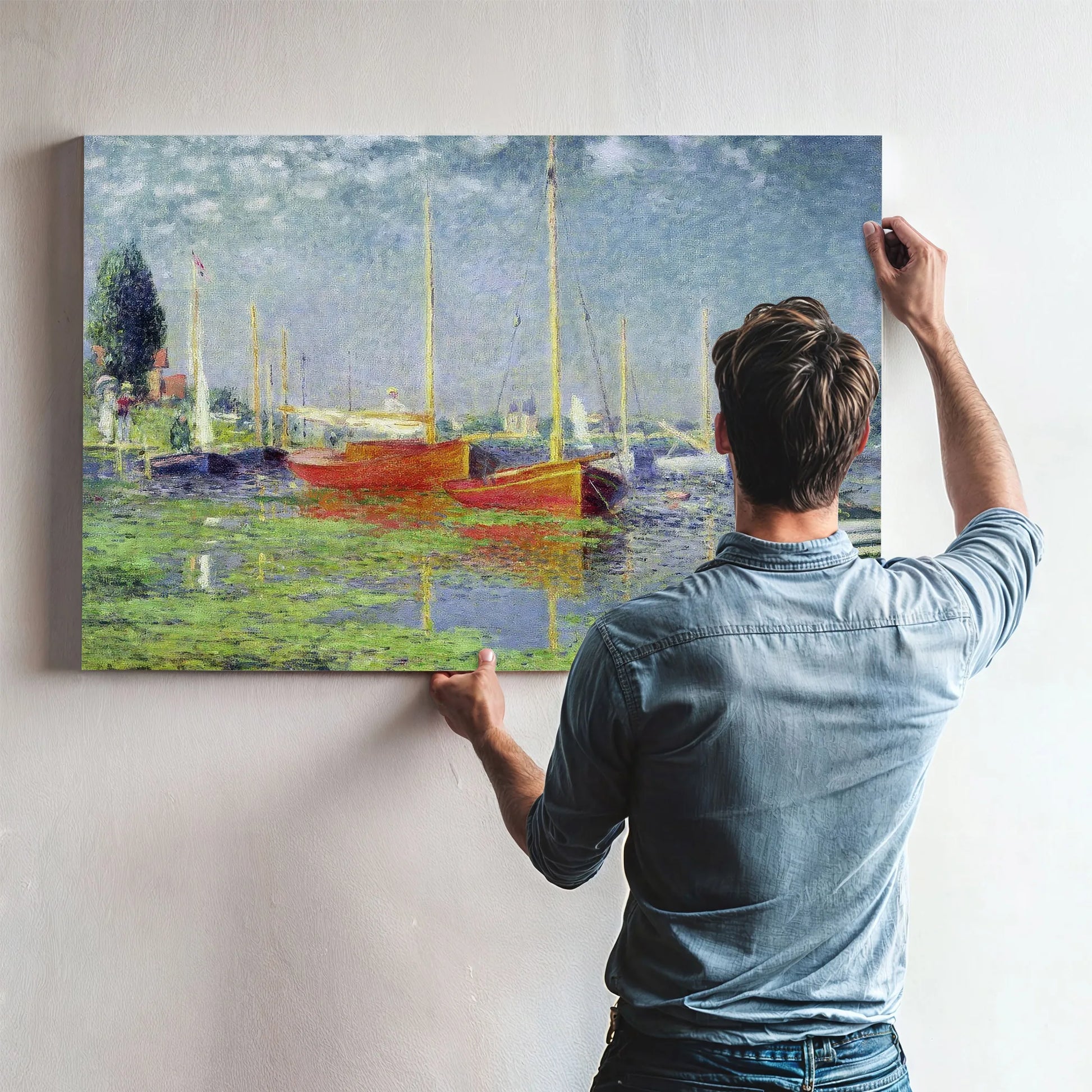 Argenteuil 1 By Claude Monet Fine Art Print