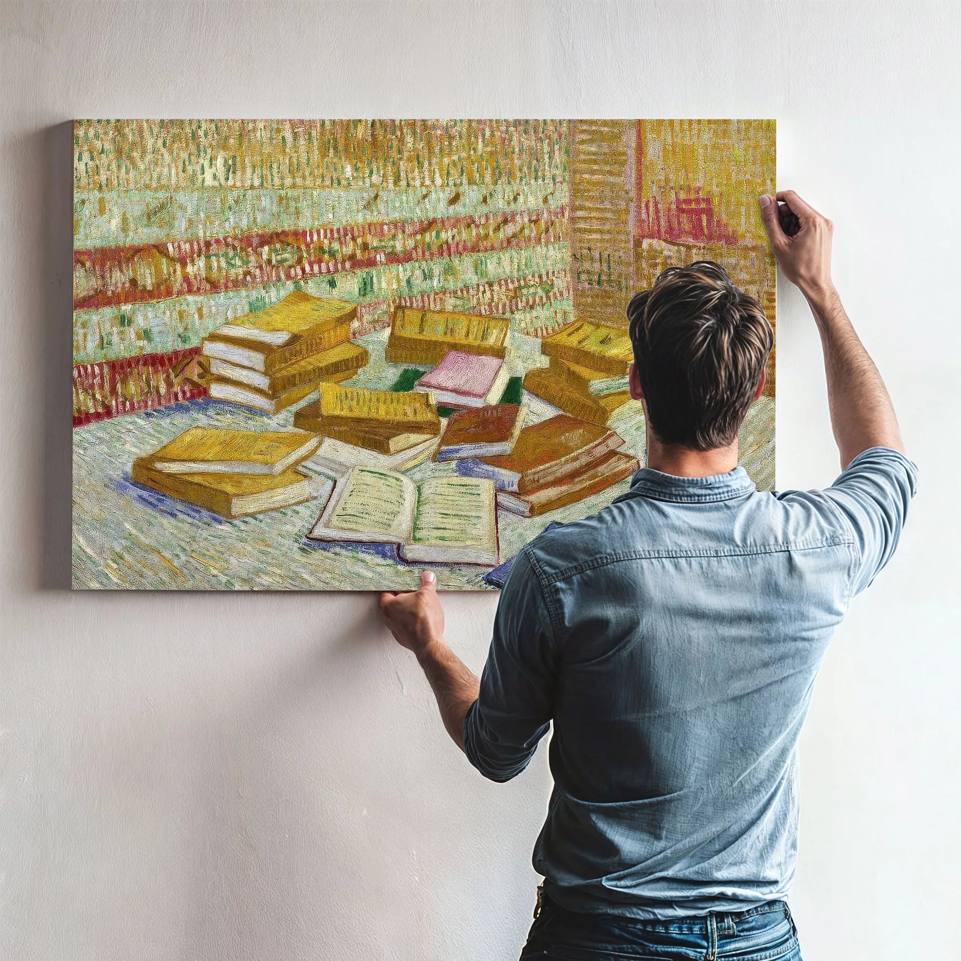 The Parisian Novels By Vincent Van Gogh Fine Art Print