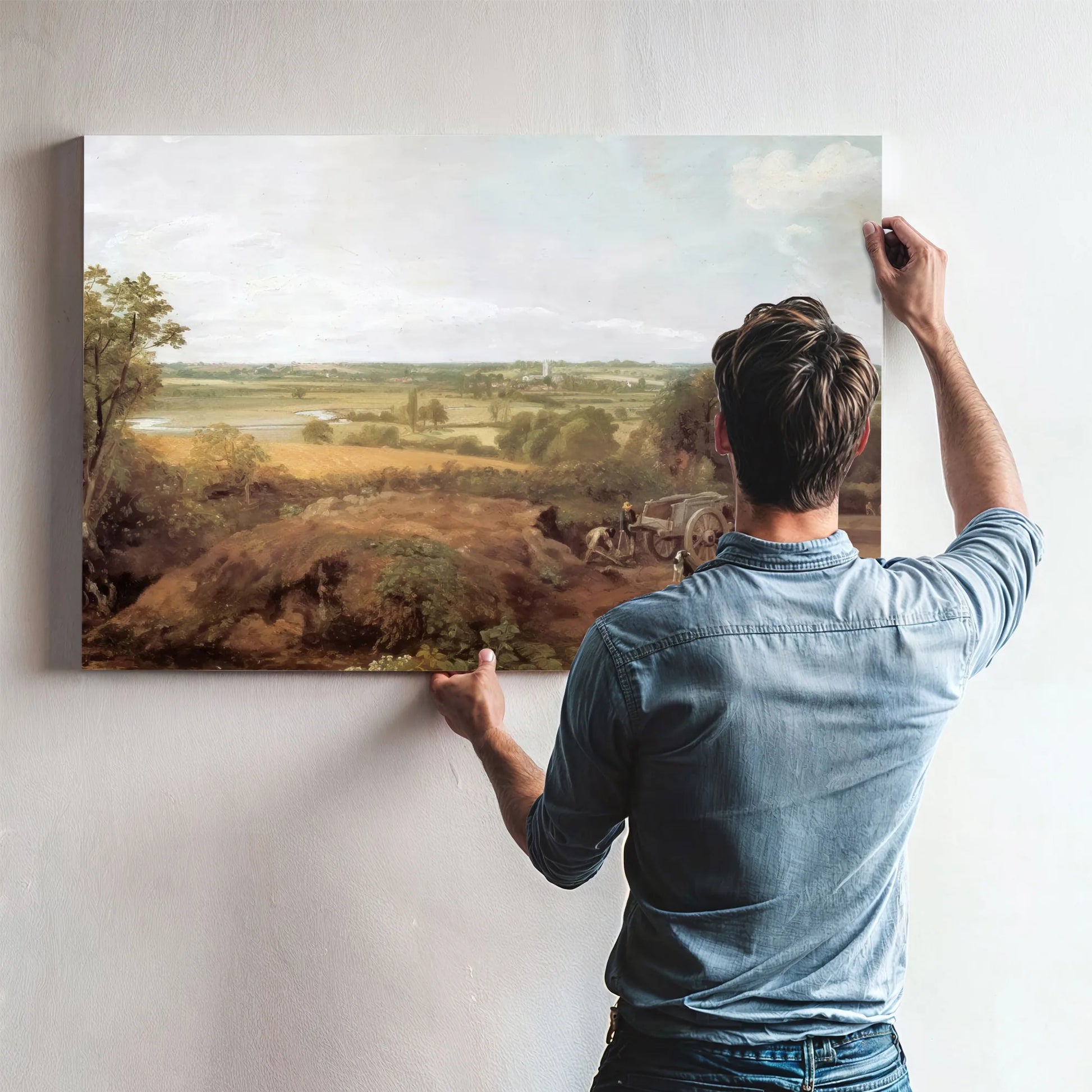 View Of Dedham By John Constable Fine Art Print