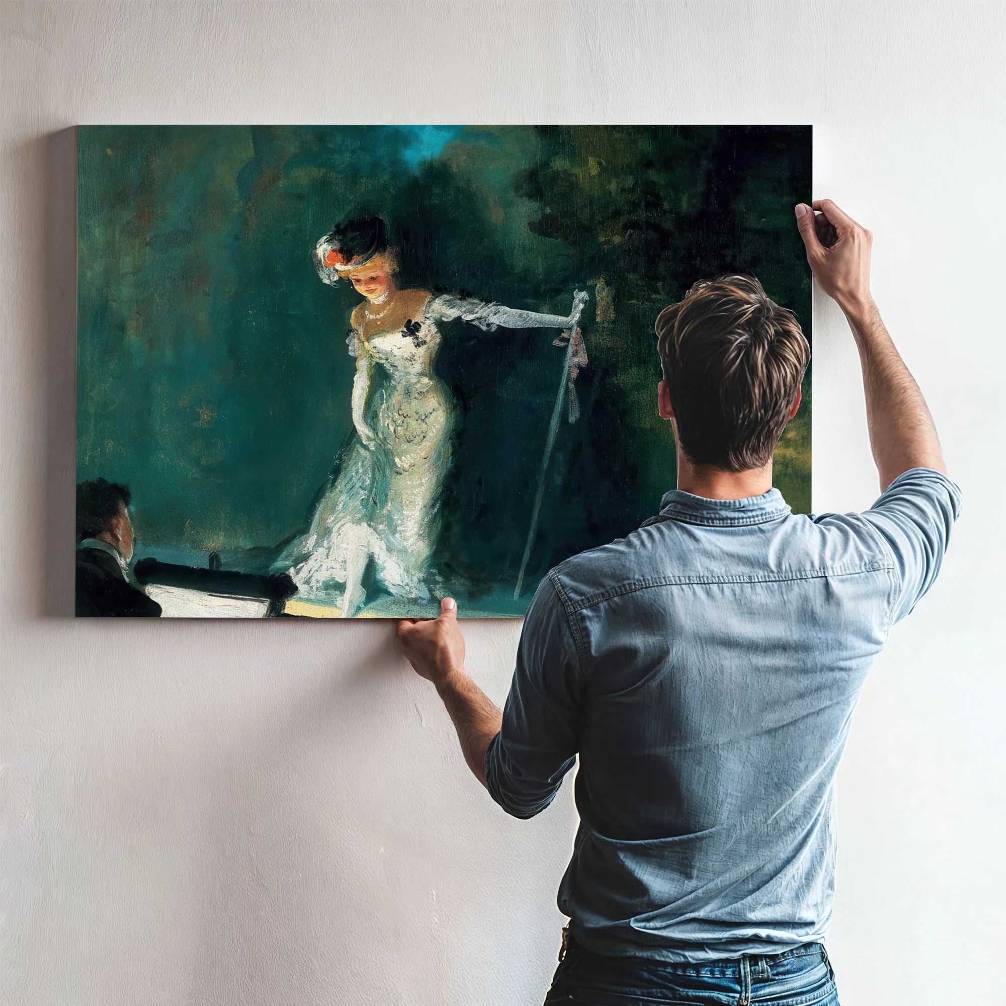 Shinn Revue2 By Everett Shinn Fine Art Print