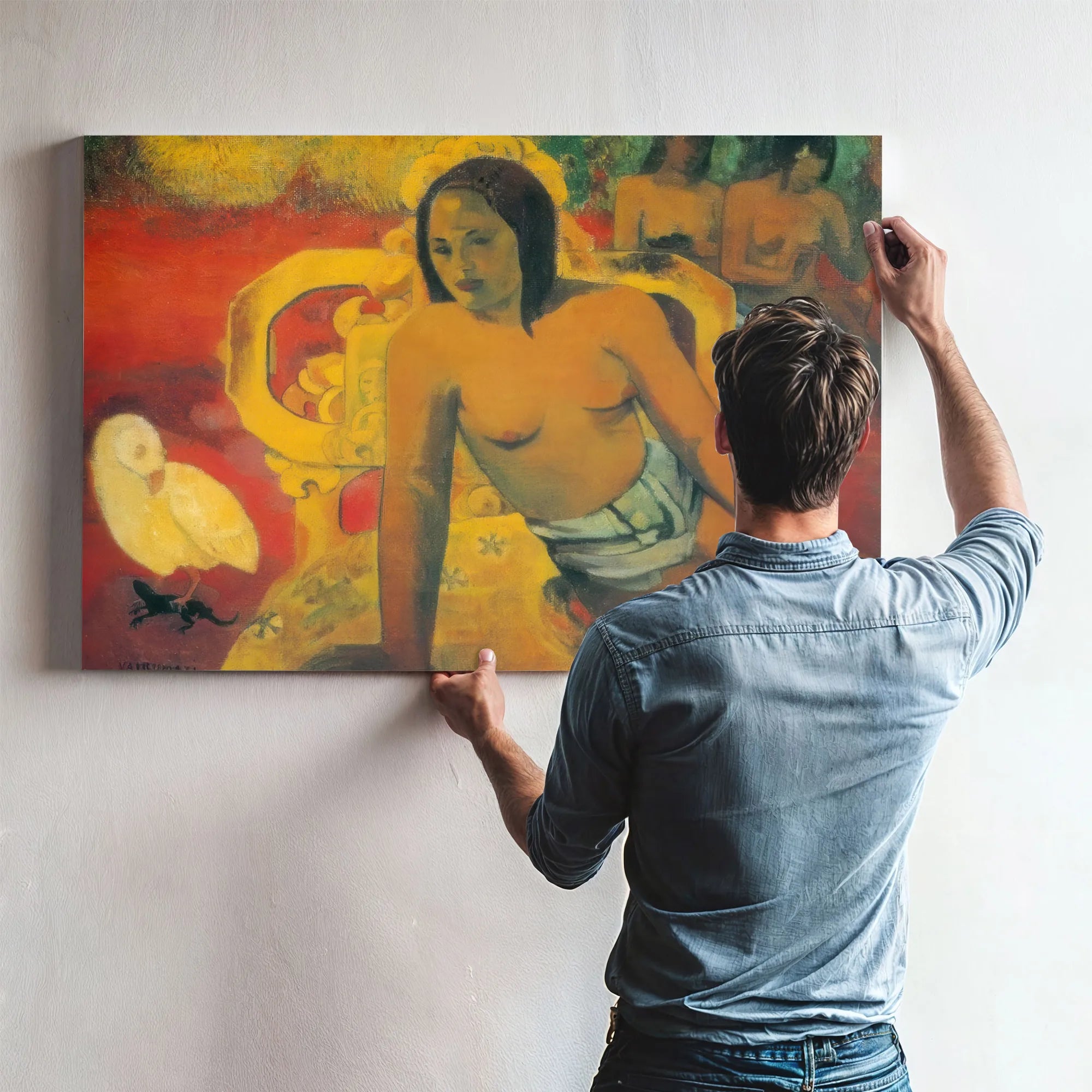 Vairumati By Paul Gauguin Fine Art Print