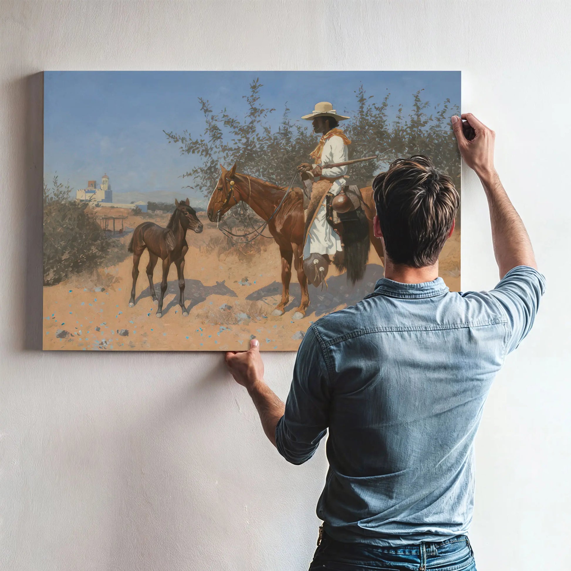 The Sentinel Remington  by Frederic Remington