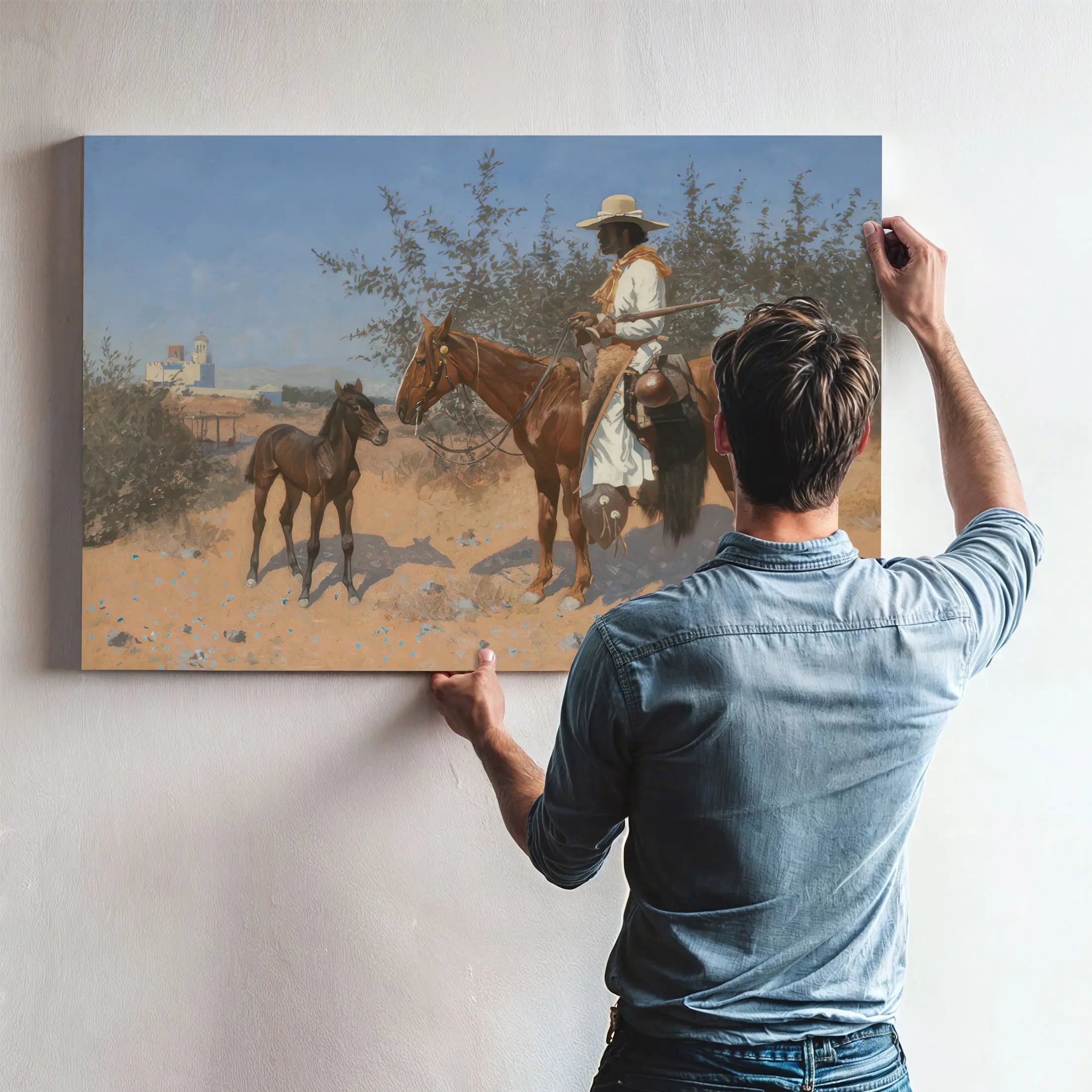 The Sentinel Remington  by Frederic Remington
