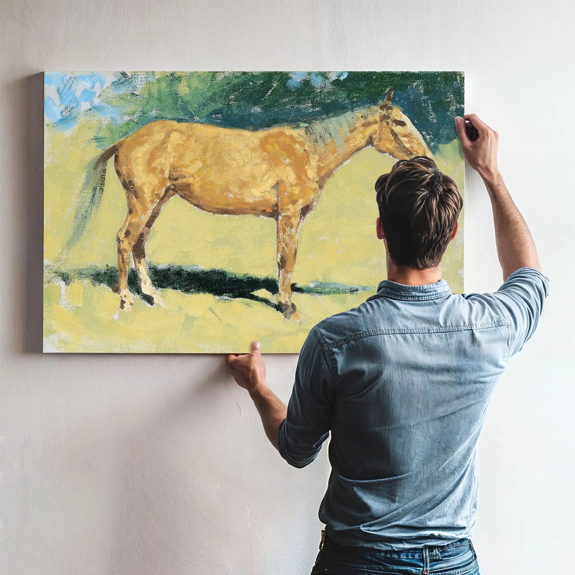 Untitled Horse Study Jpg by Frederic Remington