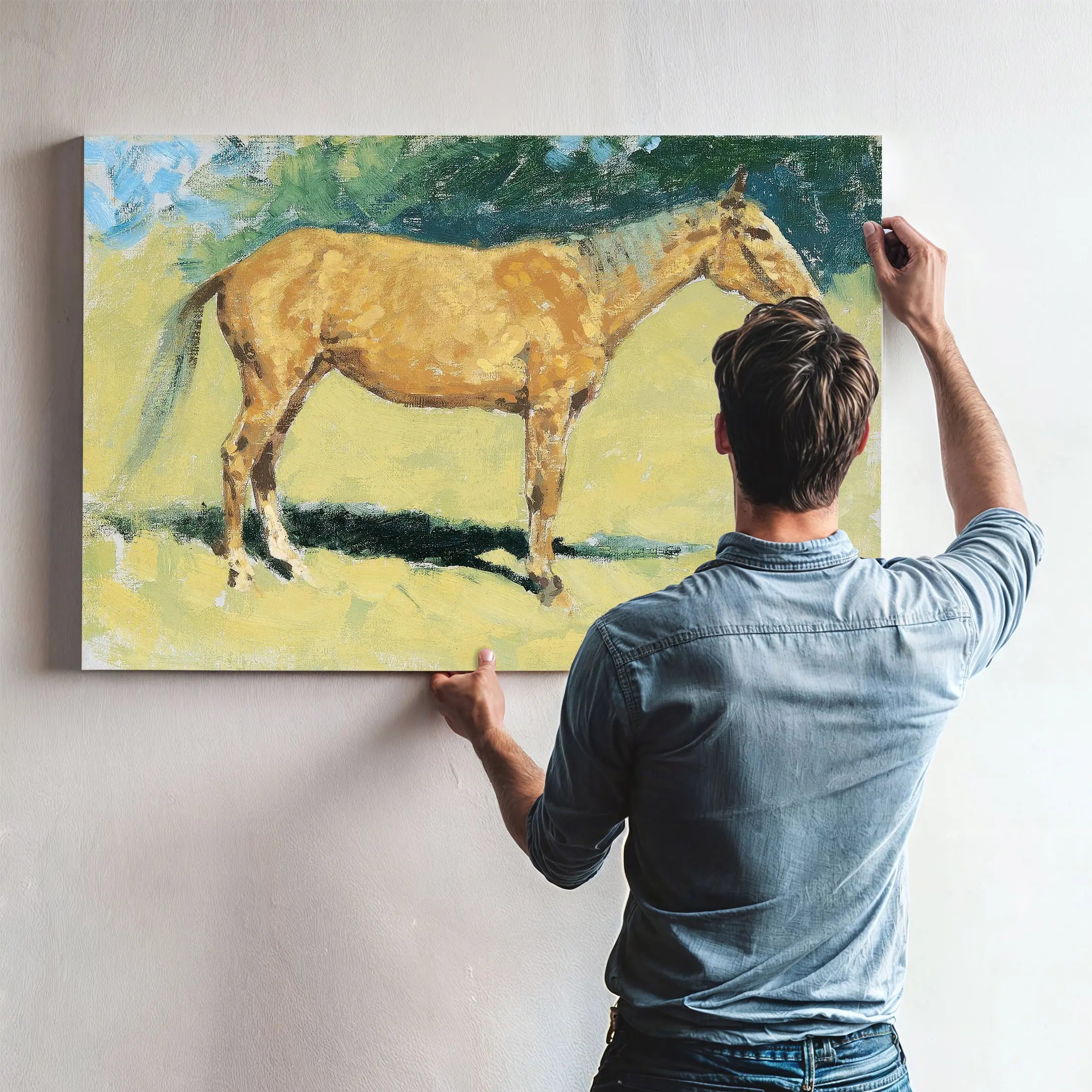 Untitled Horse Study Jpg by Frederic Remington