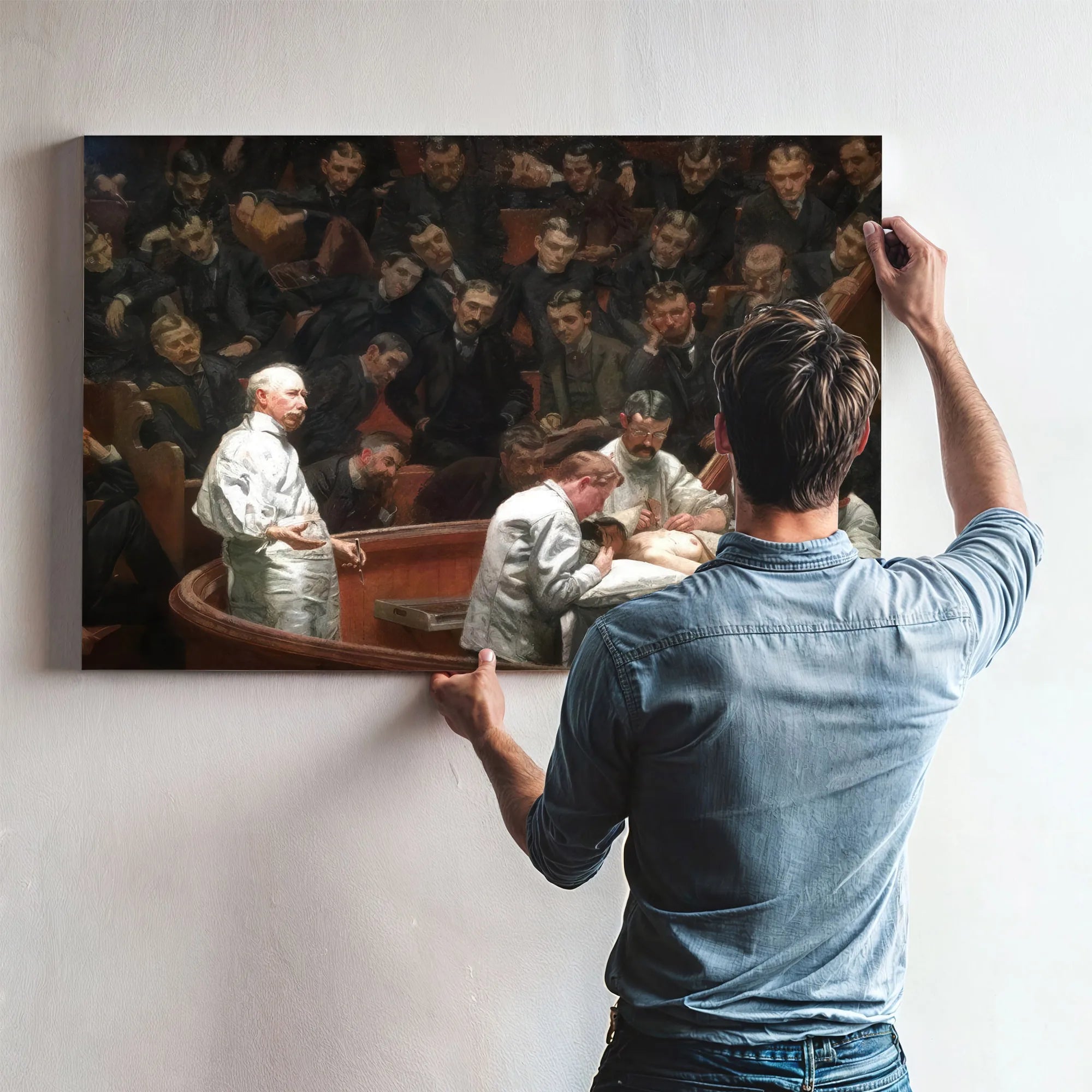 The Agnew Clinic 1889 By Thomas Eakins Fine Art Print