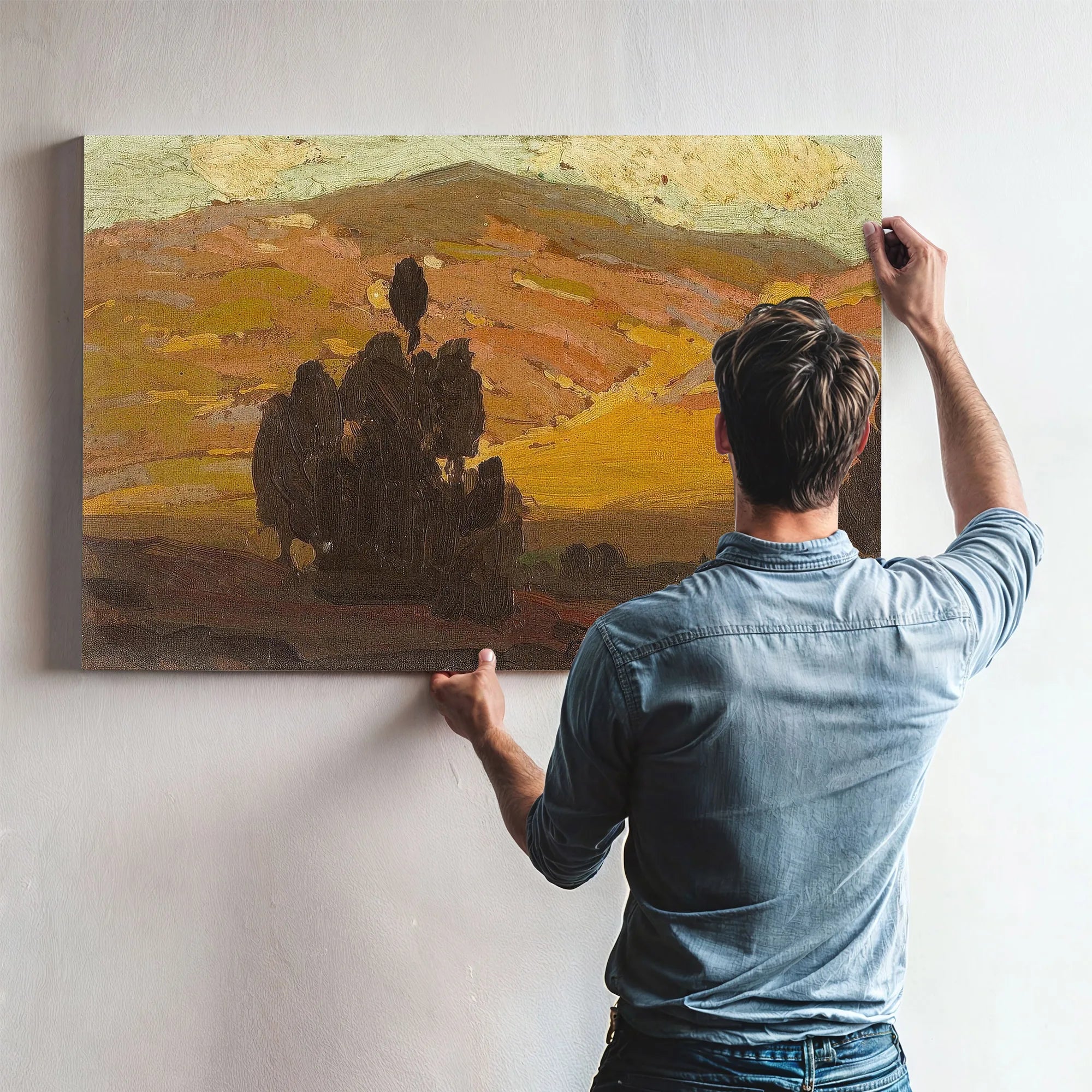 California Landscape By Edgar Payne Fine Art Print