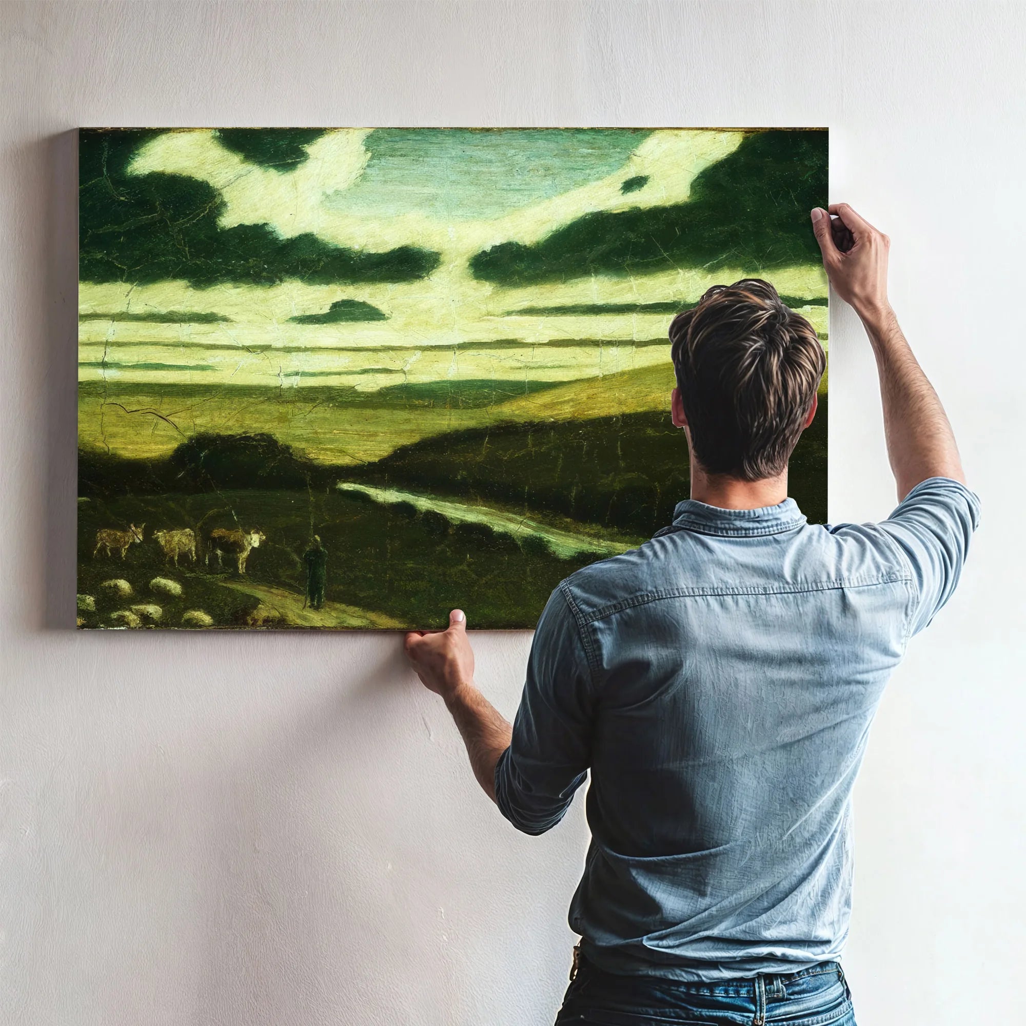 Landscape By Albert Pinkham Ryder Fine Art Print