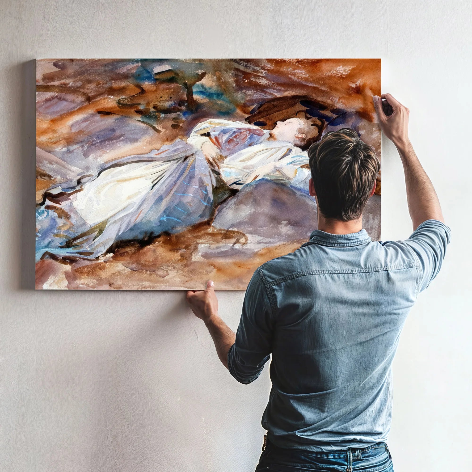 Violet Sleeping By John Singer Sargent Fine Art Print