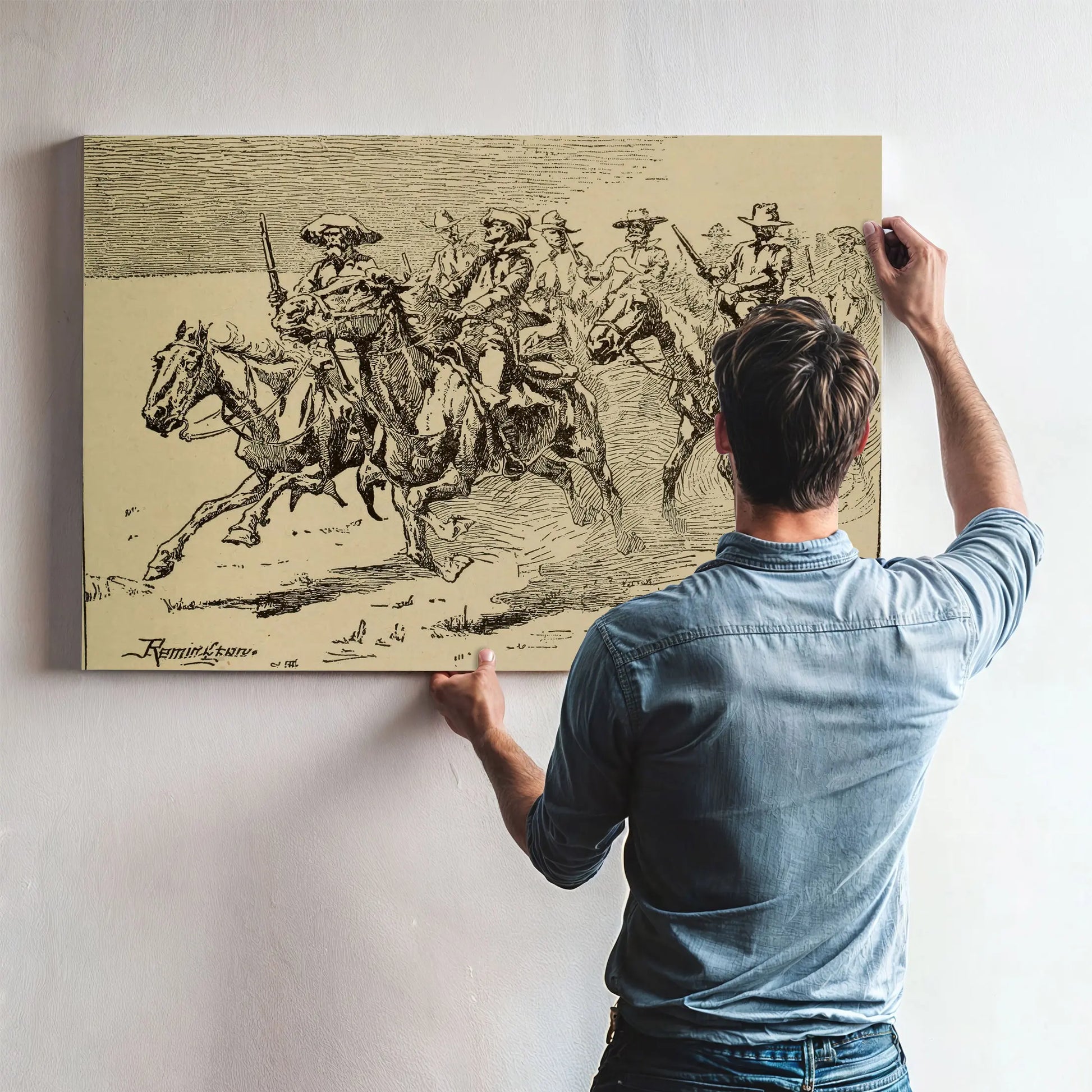 Outing  by Frederic Remington