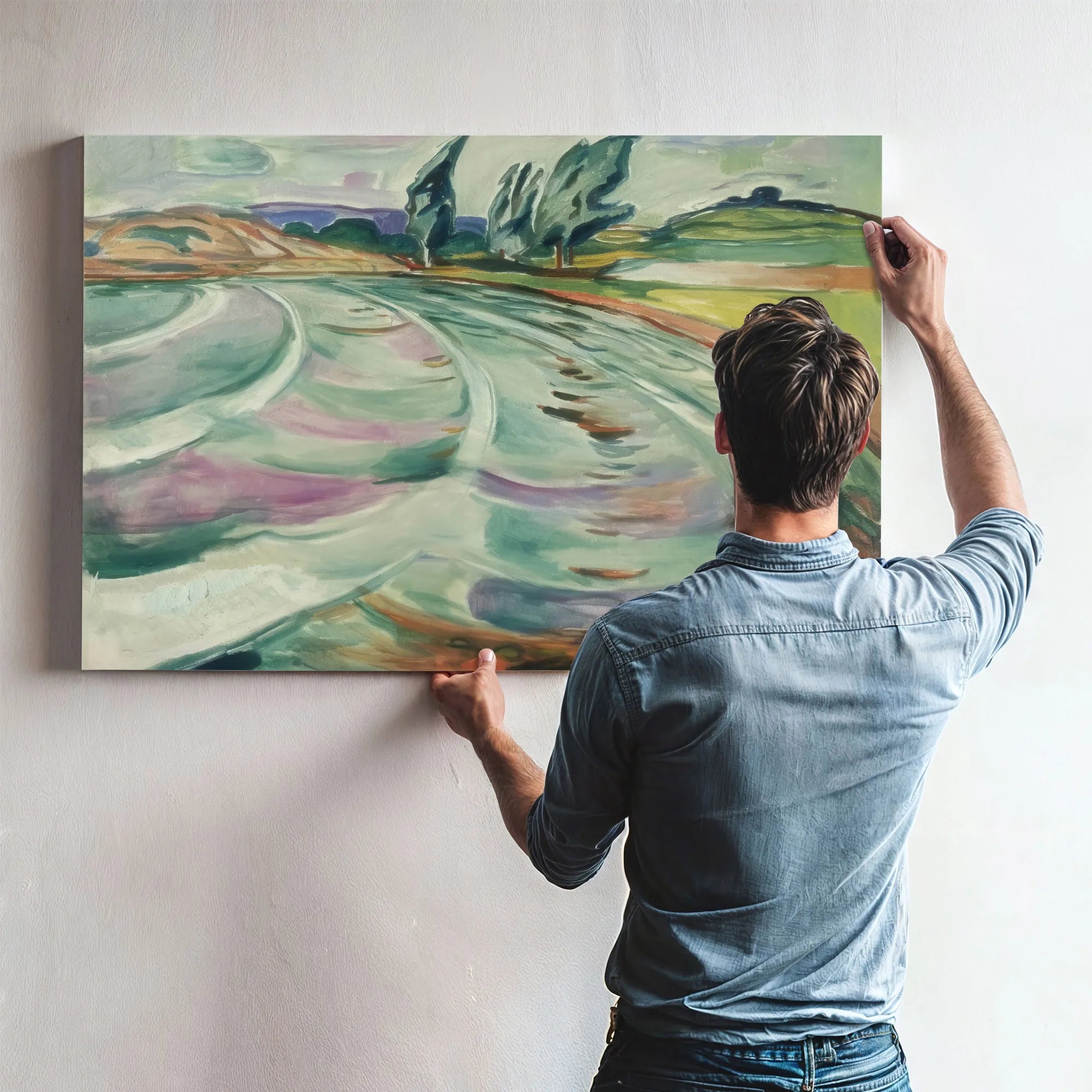 The Wave 1921 By Edvard Munch Fine Art Print