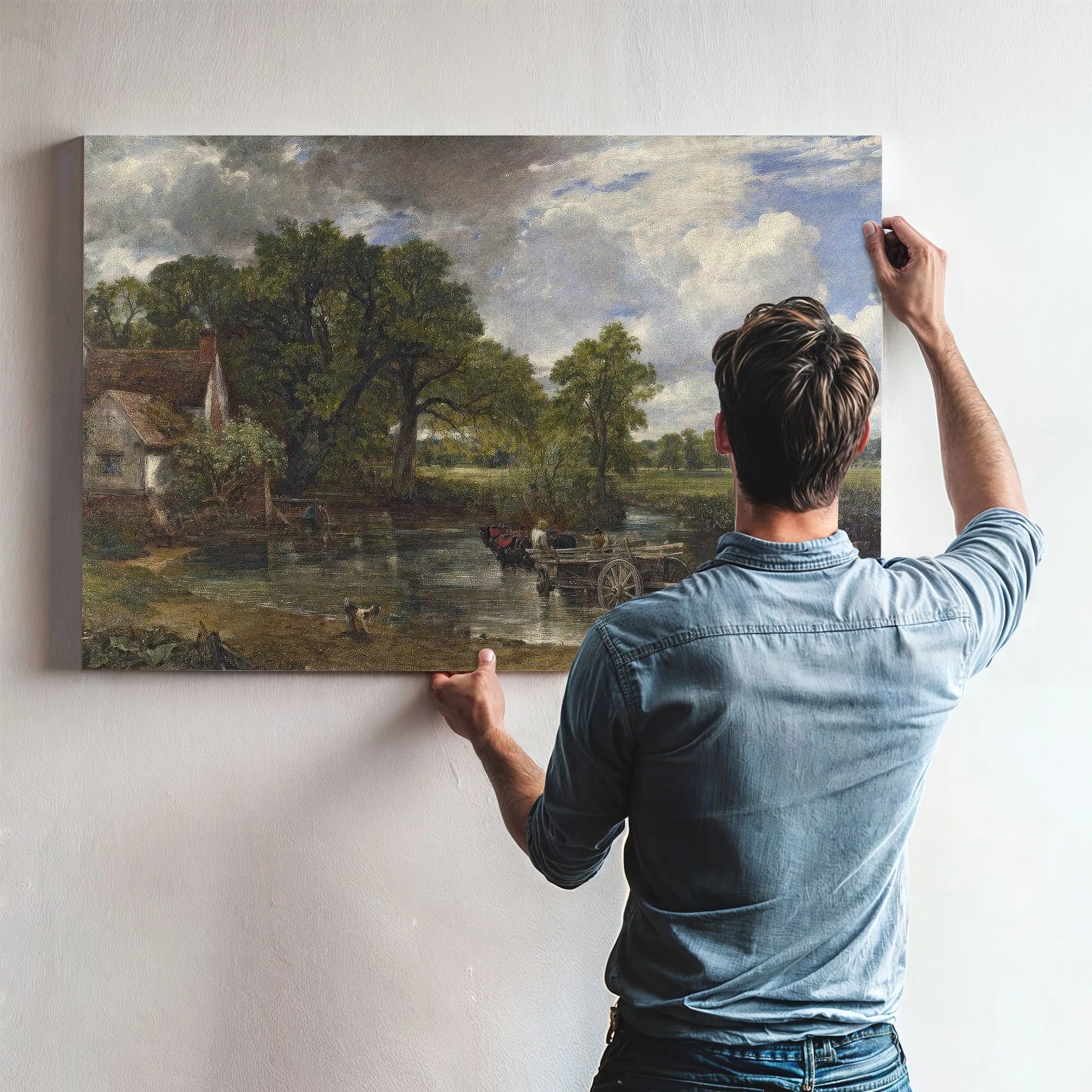 The Hay Wain By John Constable Fine Art Print