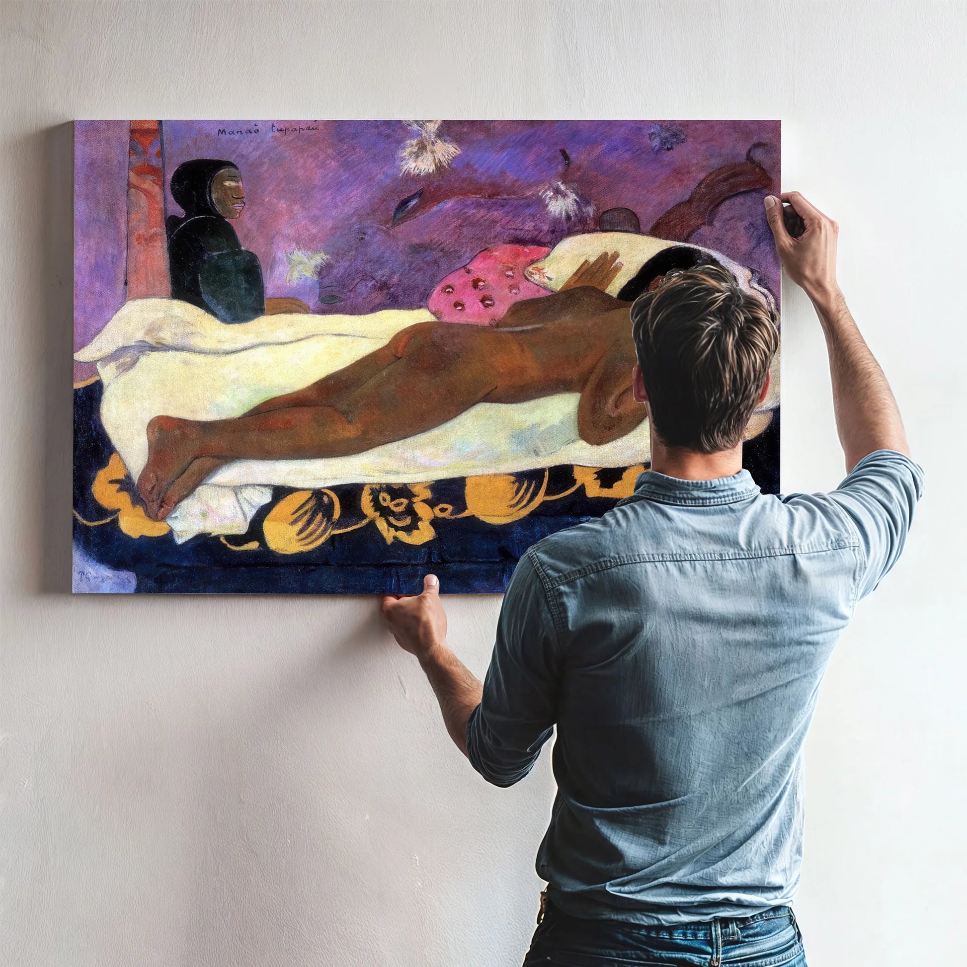 Spirit Of The Dead Watching (Manao Tupapau) By Paul Gauguin Fine Art Print