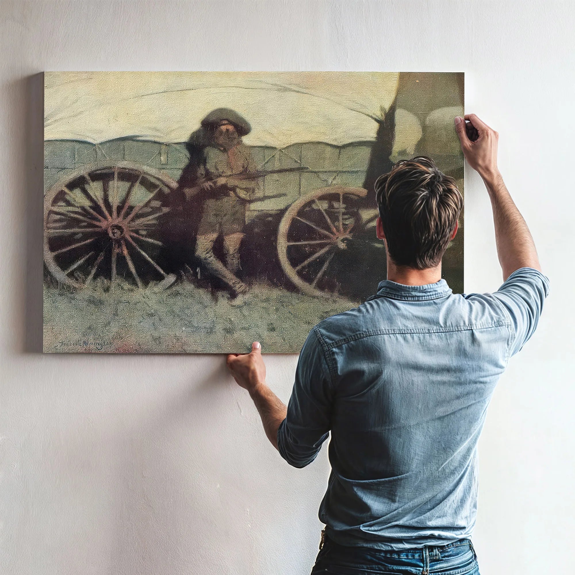 The Sentinel By Frederic Remington Fine Art Print