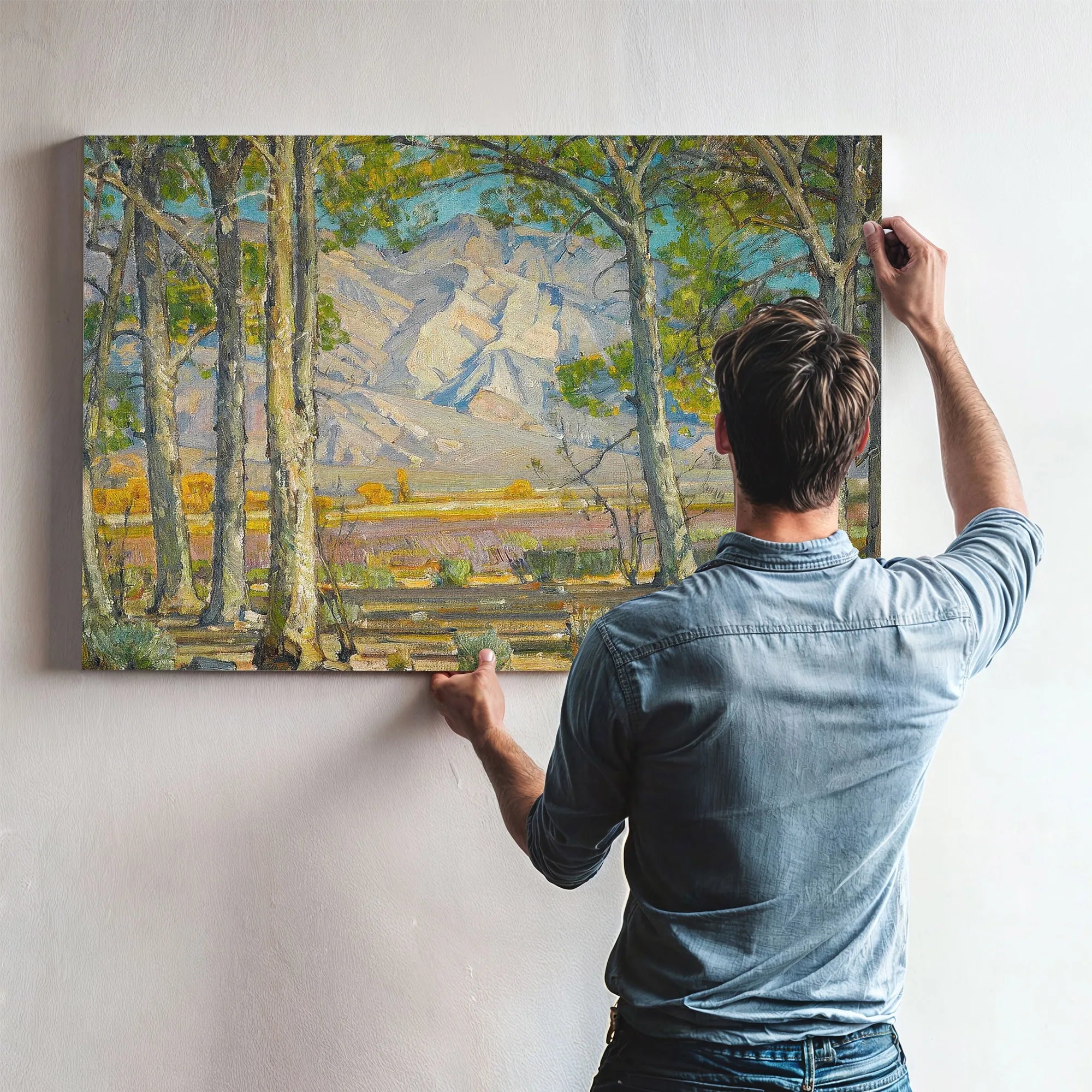 The Vista By William Wendt Fine Art Print