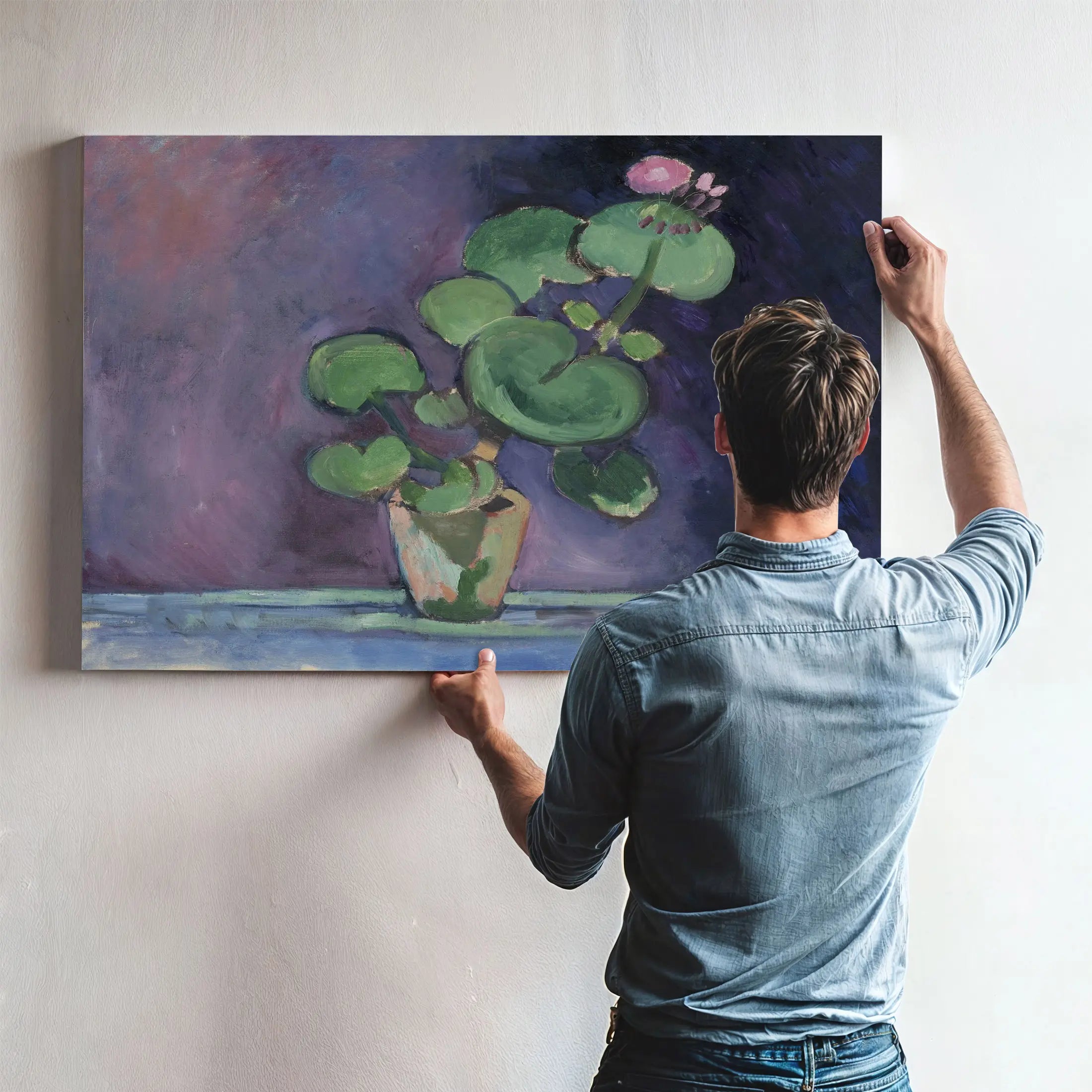 Pot Of Geraniums by Henri Matisse