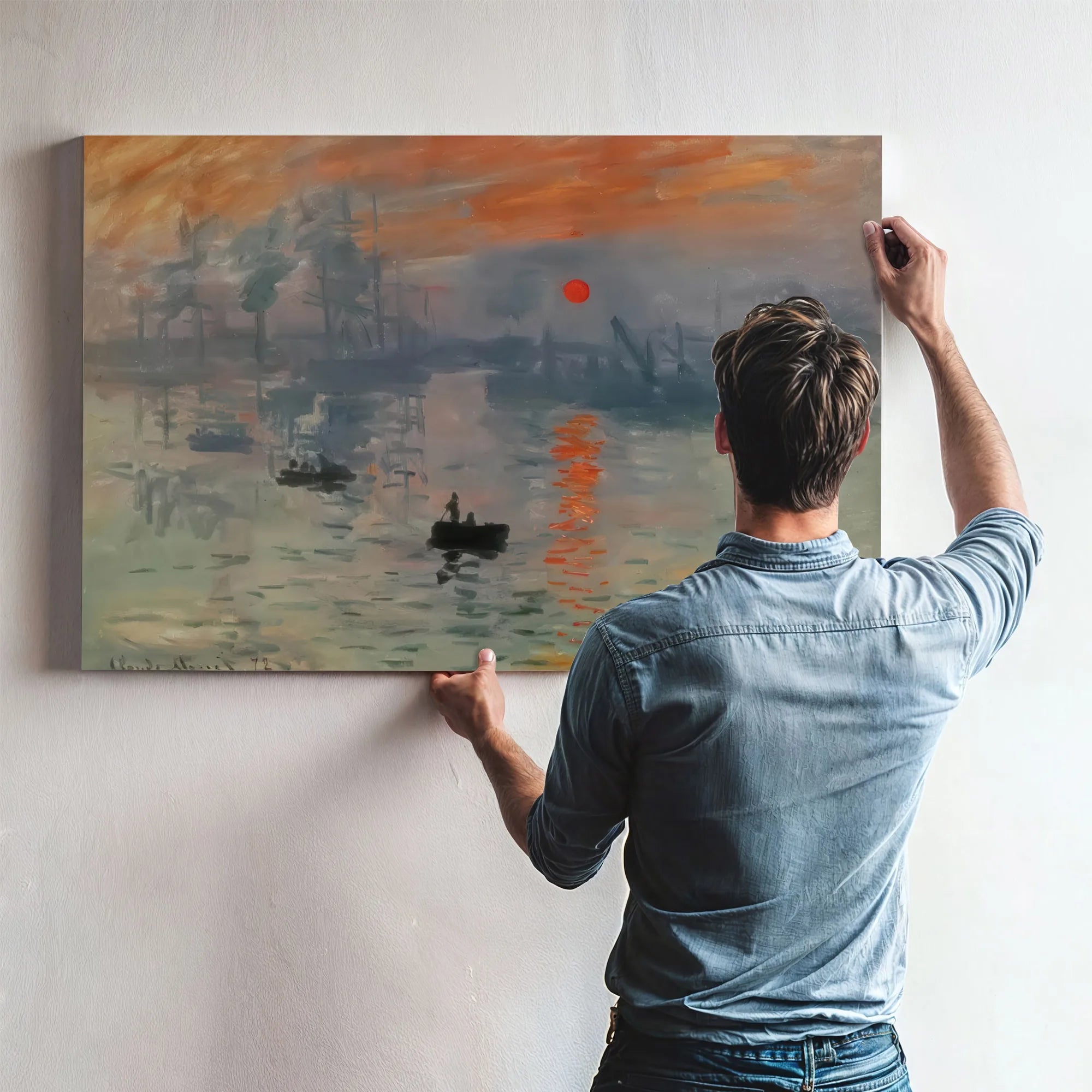 Impression Sunrise By Claude Monet Fine Art Print